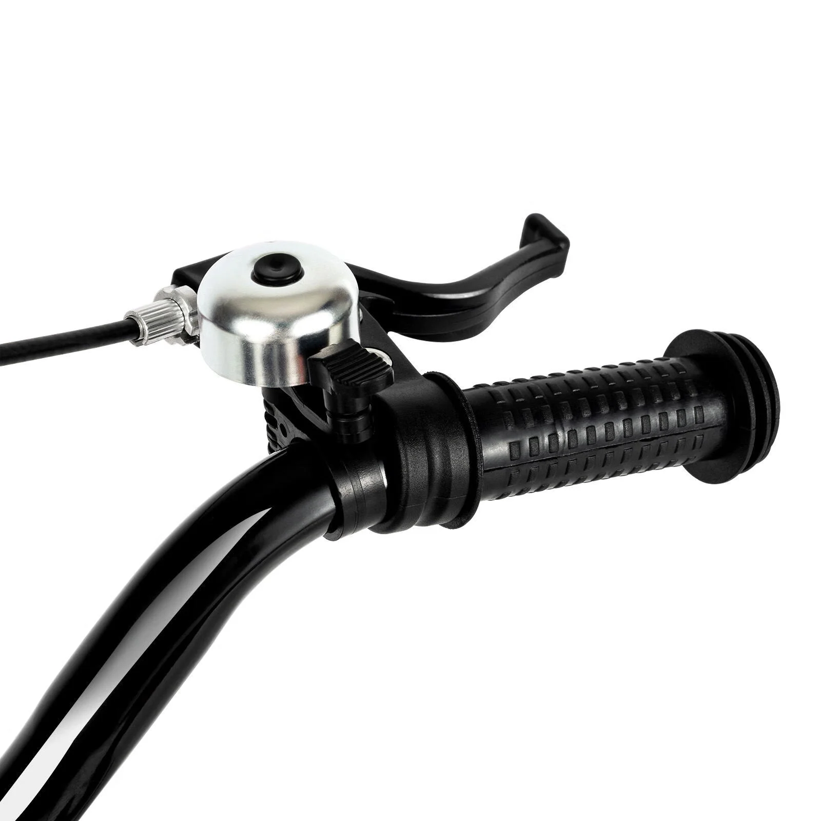 YIYIBYUS 14 Inch Kids Bike Boy Girl Safe Bicycle with Training Wheels and Adjustable Seat, White - Womvr