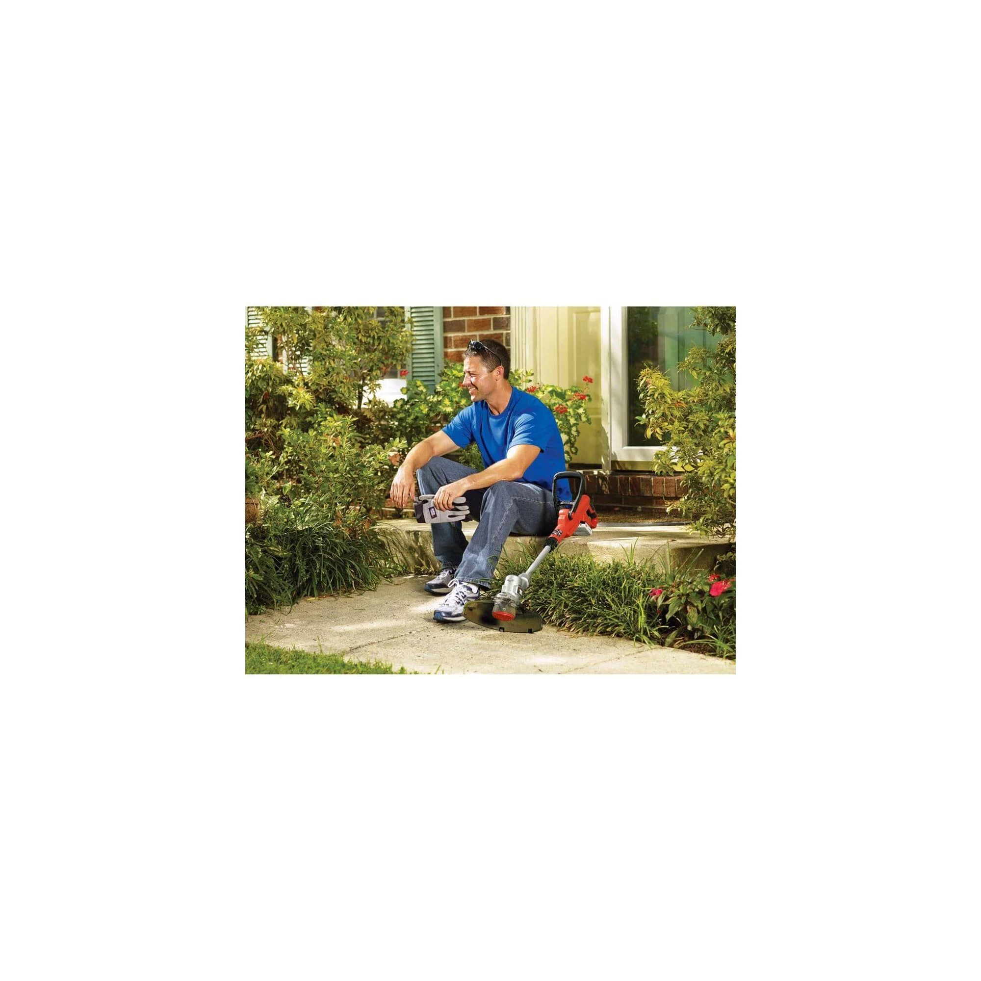 BLACK+DECKER LST300 20V MAX Lithium 12 in. Trimmer/Edger - Womvr