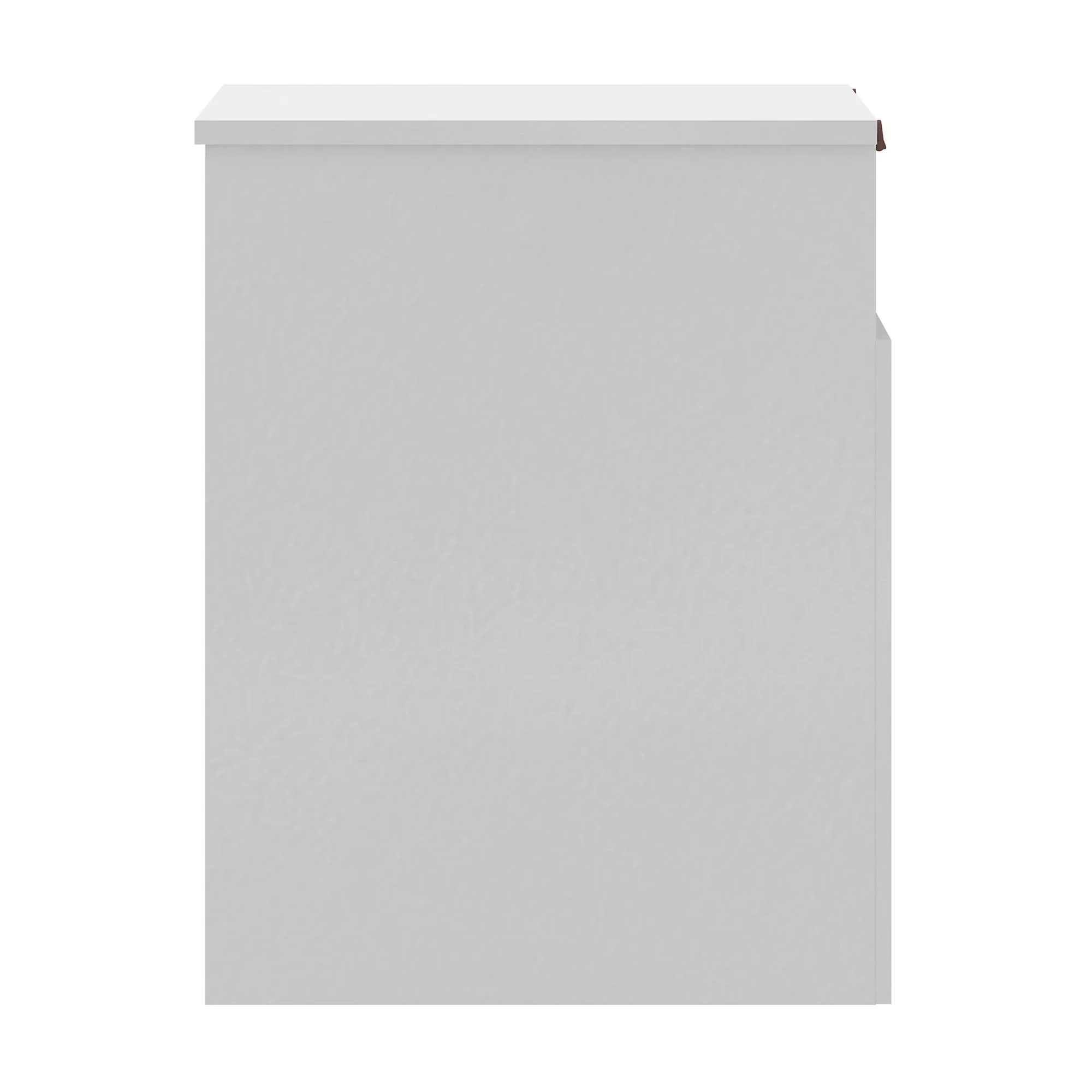 Mainstays Ardent Open Shelf Nightstand, White - Womvr
