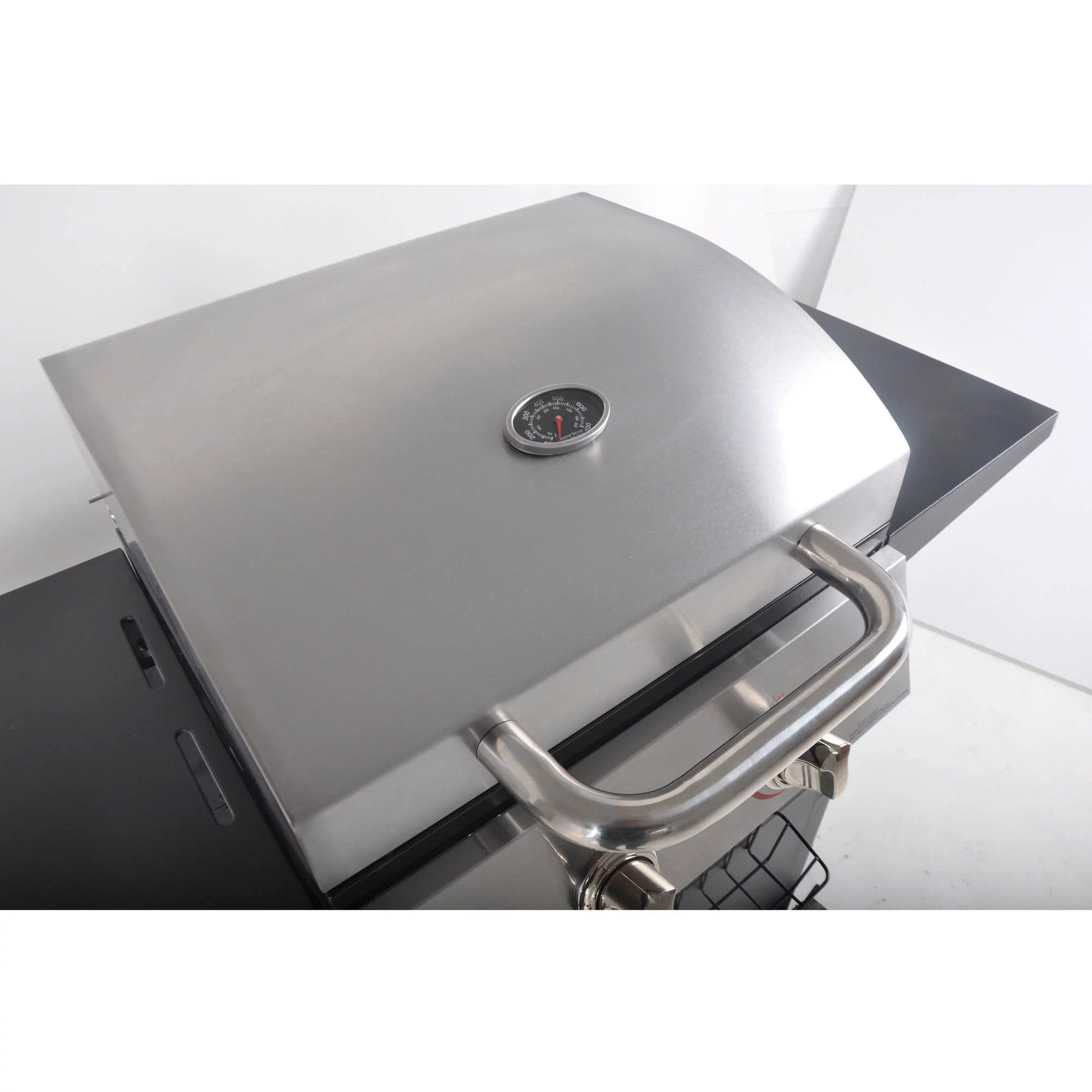 RevoAce 2-Burner Space Saver Propane Gas Grill, Stainless and Black, GBC1705WV - Womvr