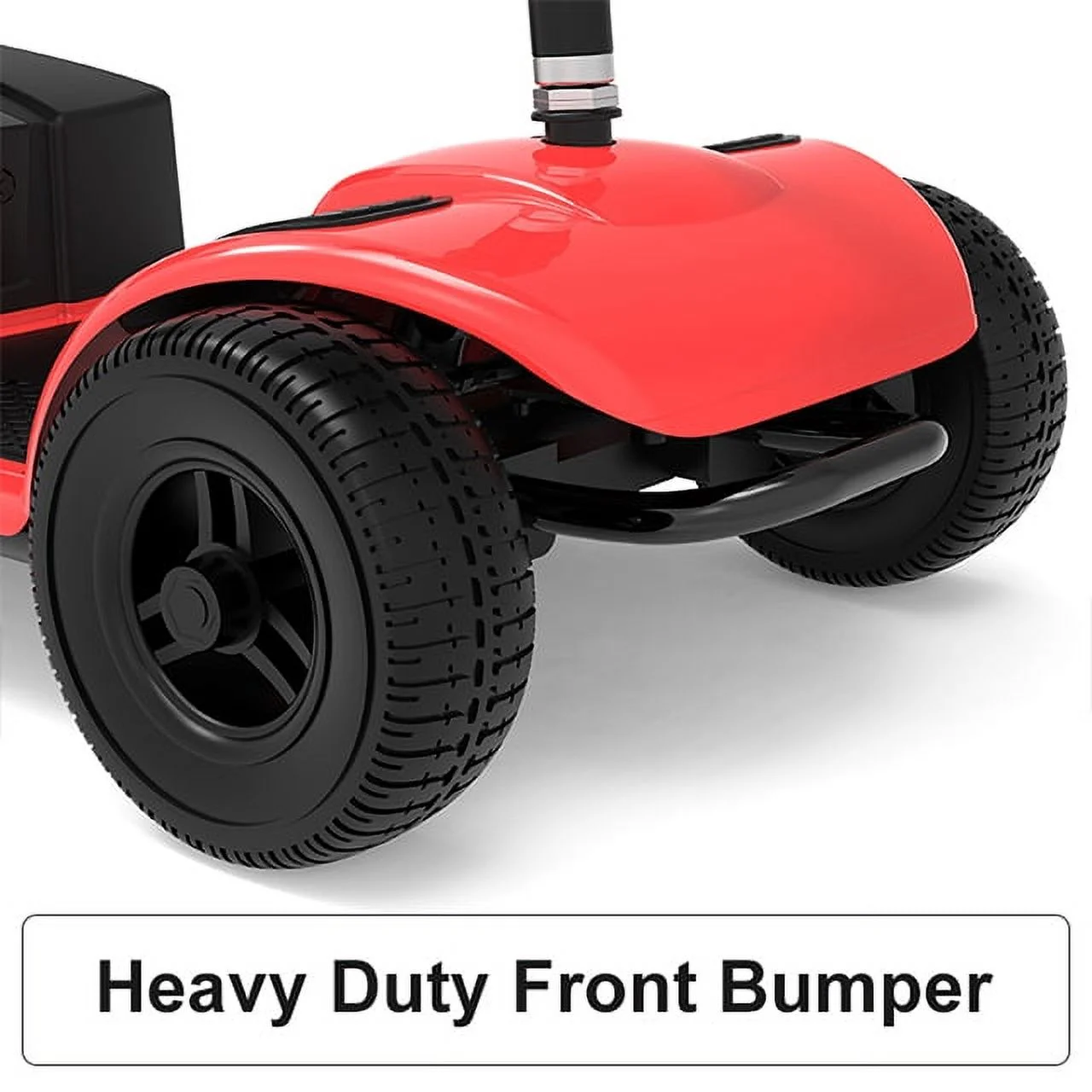 Engwe 4 Wheel Powered Mobility Scooters,Foldable Electric Wheelchair for Seniors-Red - Womvr