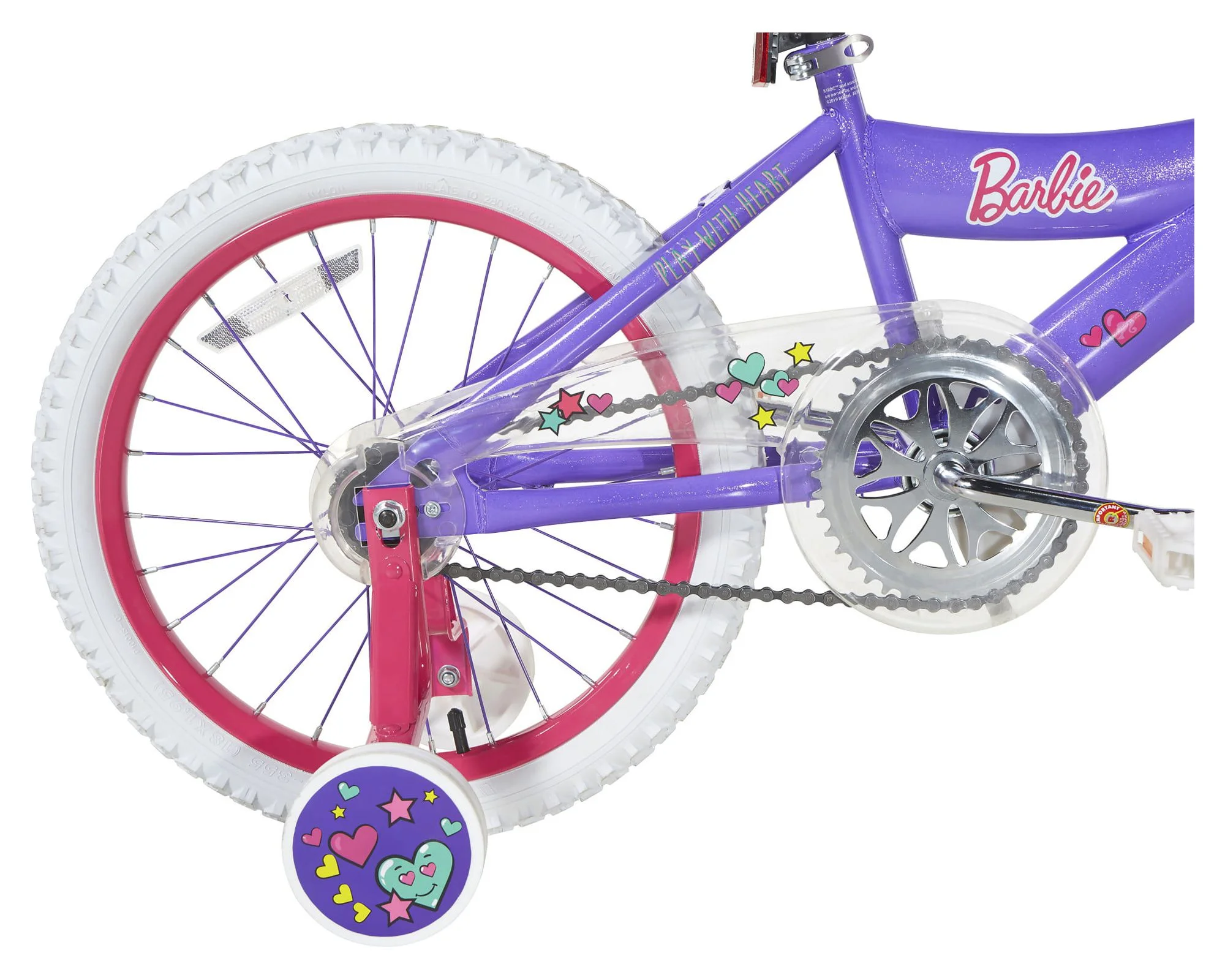 Dynacraft Barbie 16-Inch Girls BMX Bike For Age 5-7 Years - Womvr