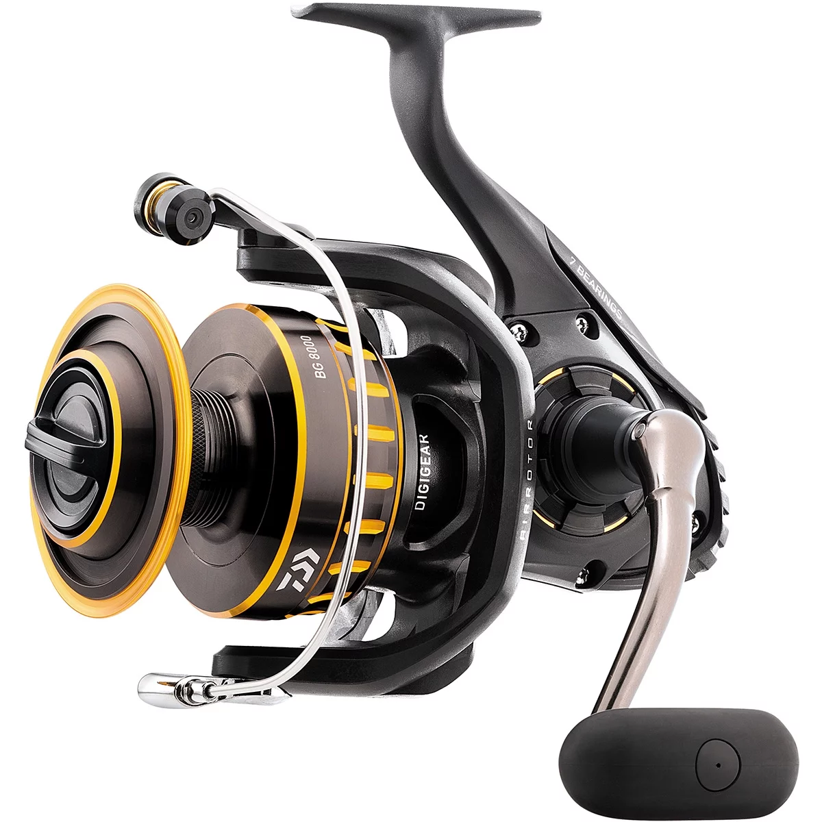 Daiwa BG 2500 Spin Reel, 6 + 1, 5.6 1, - Womvr