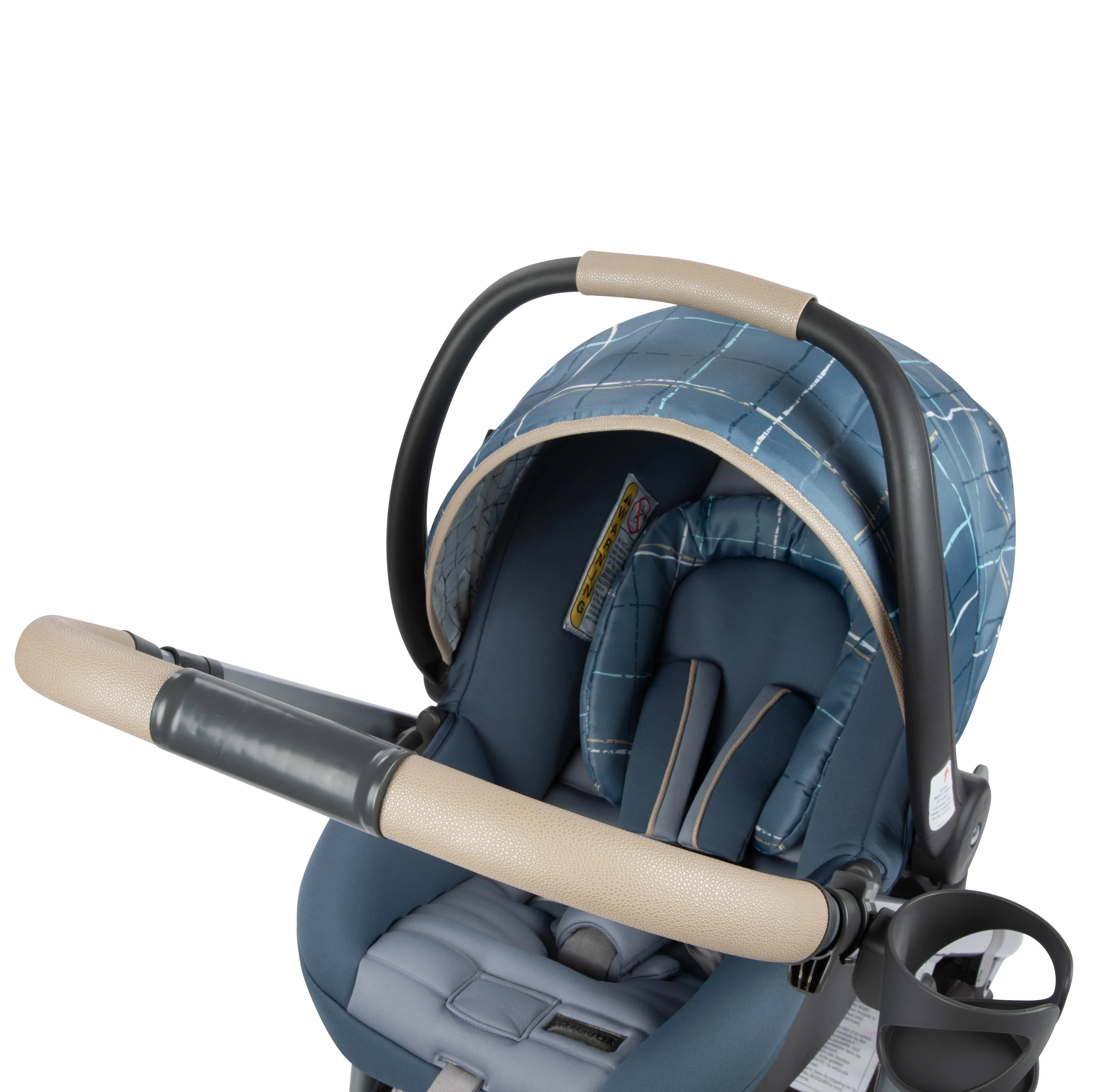 Monbebe 6-in-1 Modular Travel System, Plaid - Womvr