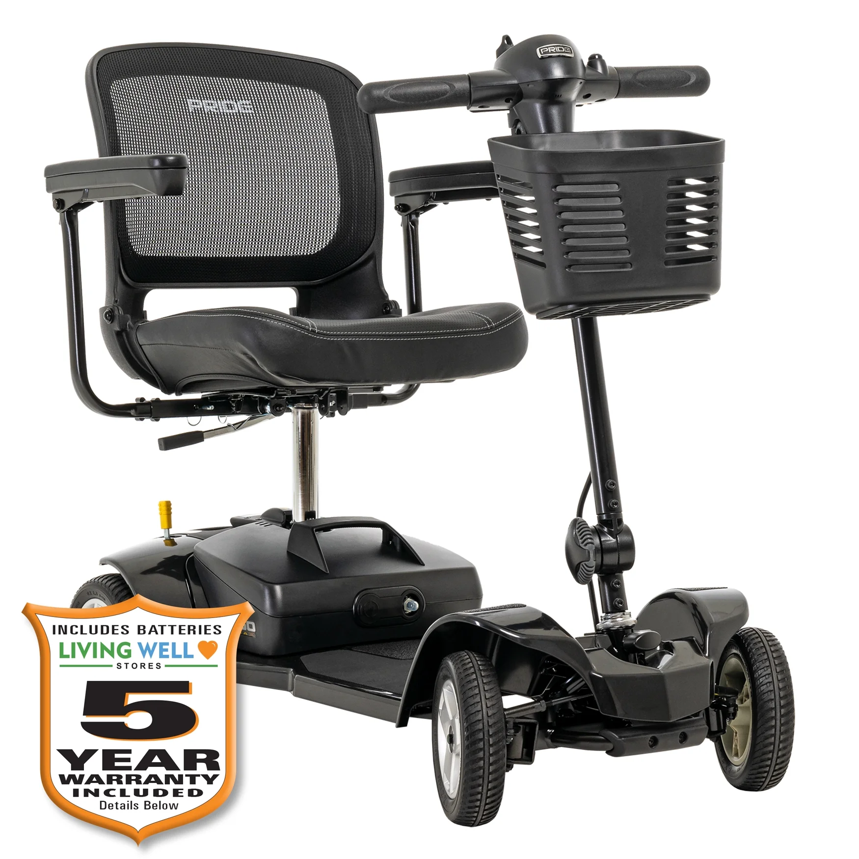 Pride Go-Go Ultra X 4-Wheel Mobility Scooter (Redesigned), with 5-Year Extended Warranty - Womvr