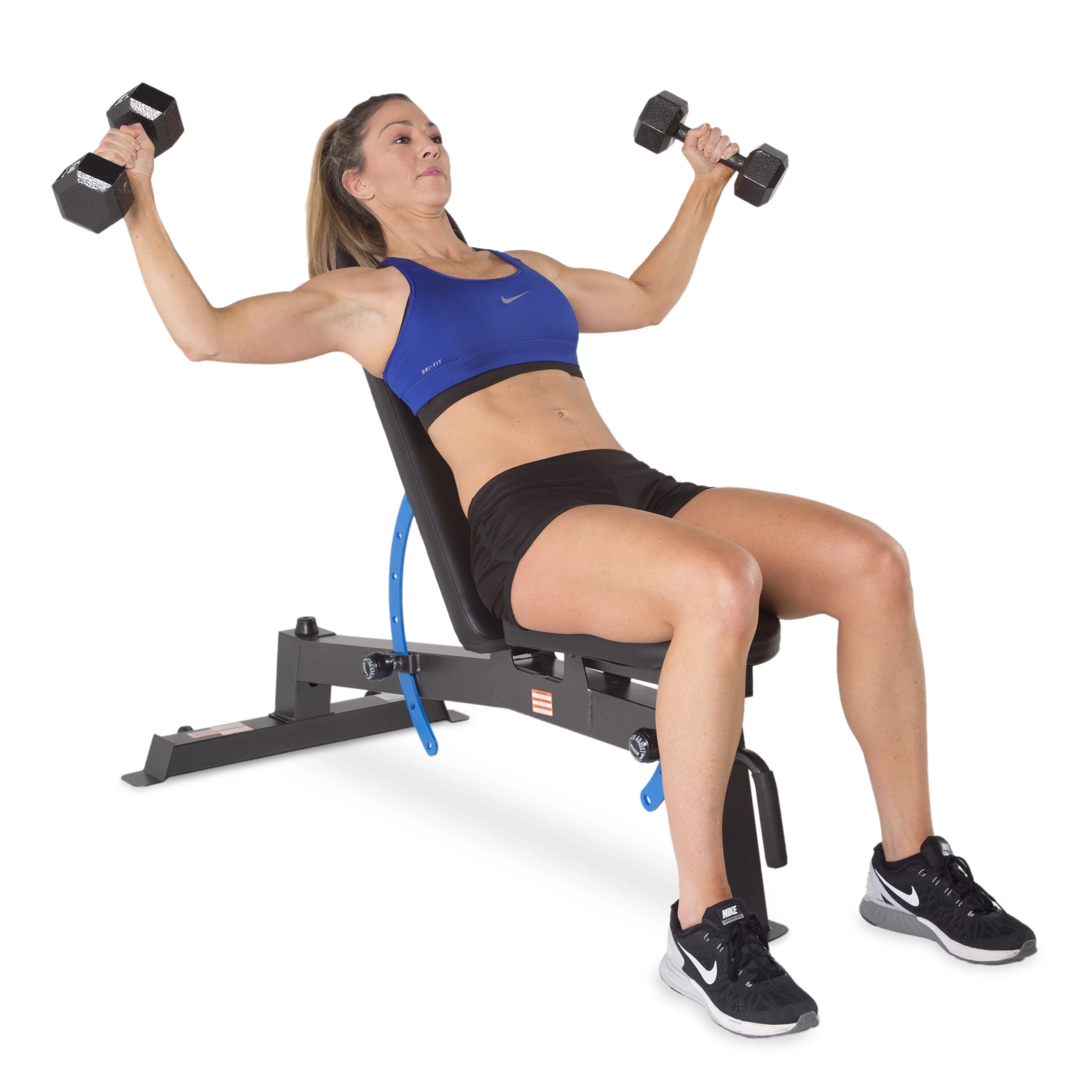 Fuel Pureformance Adjustable FID Weight Bench, 500 lb Capacity - Womvr