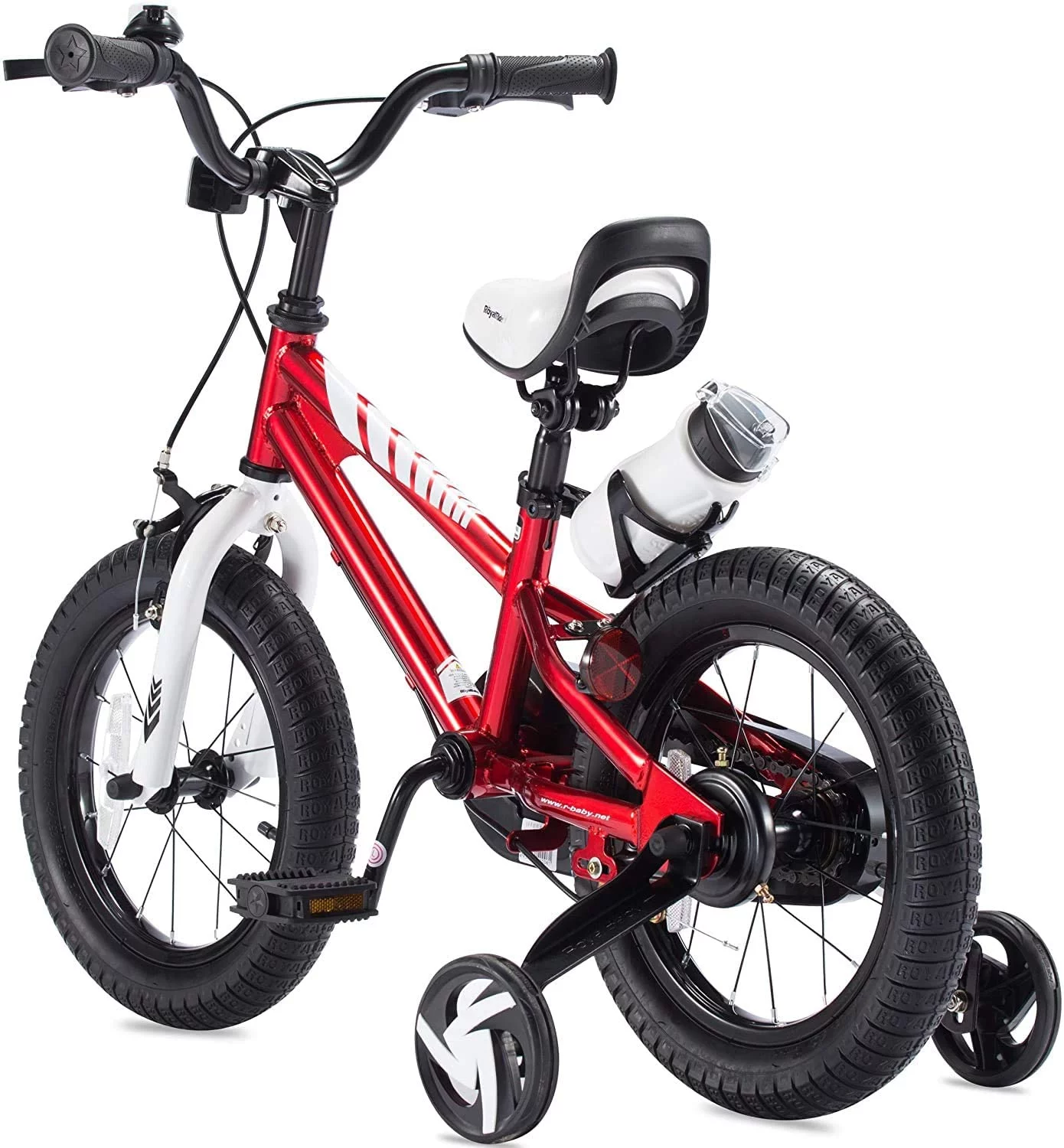 Royalbaby BMX Freestyle 16-inch Kid's Bike Blue with two hand brakes - Womvr