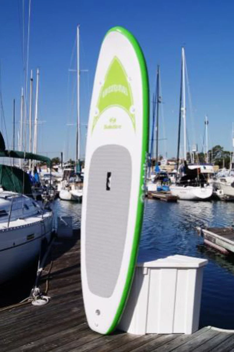 Solstice Watersports Islander Inflatable Stand-Up Paddle Board Kit (11'2 x 31'' x 6'') - Womvr