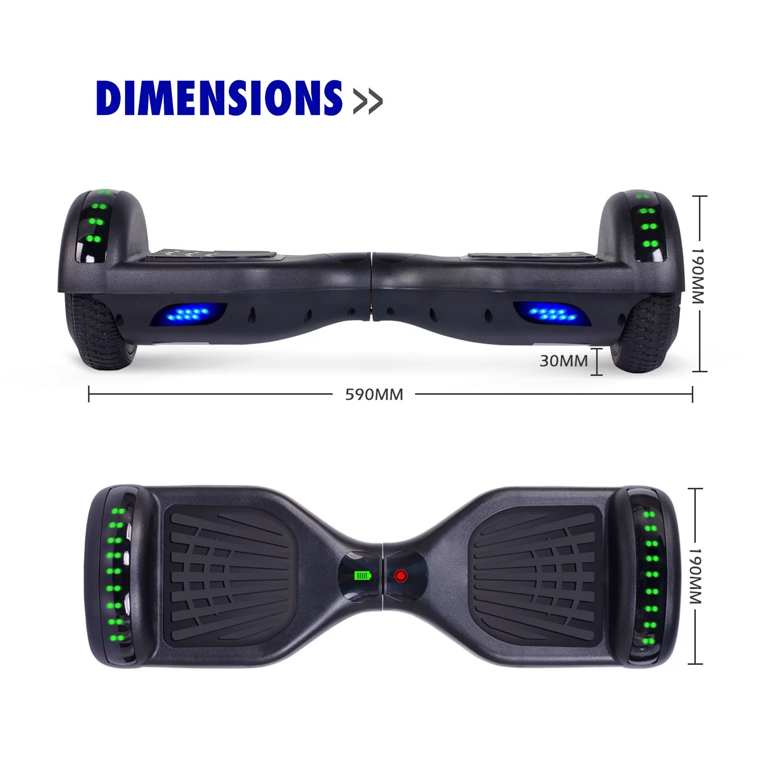 LIEAGLE Bluetooth Hoverboard 6.5