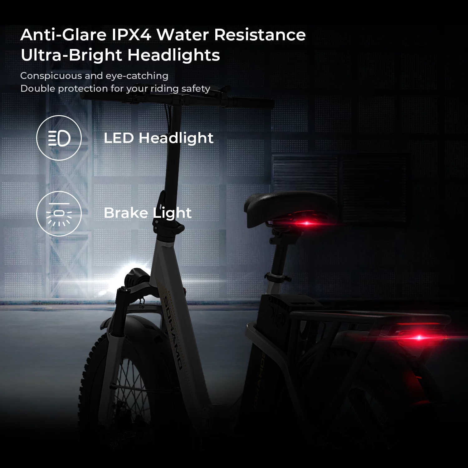 SOHAMO Adult Electric Bike, 750W Motor 26