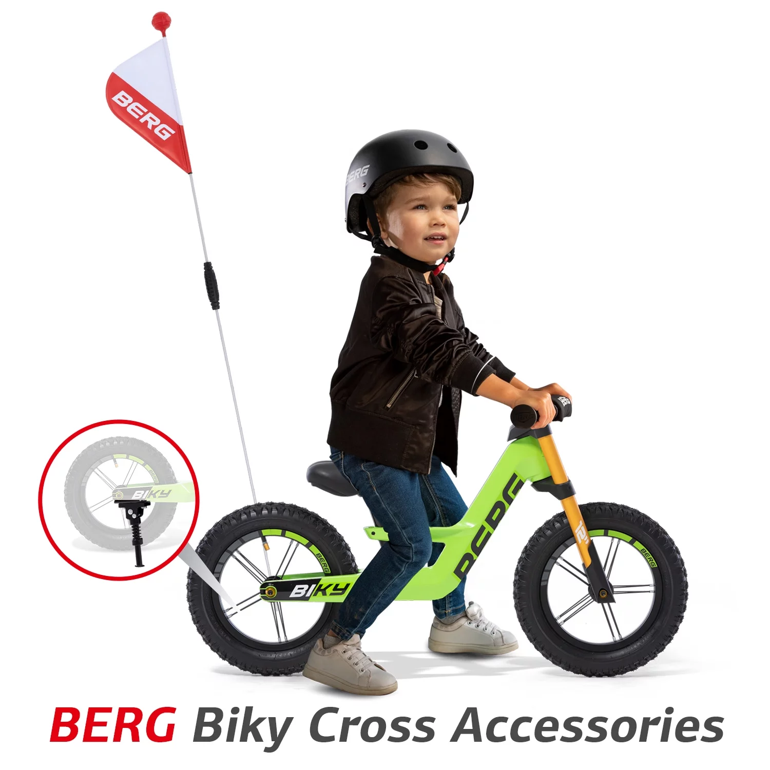 BERG Biky Cross Green - Womvr