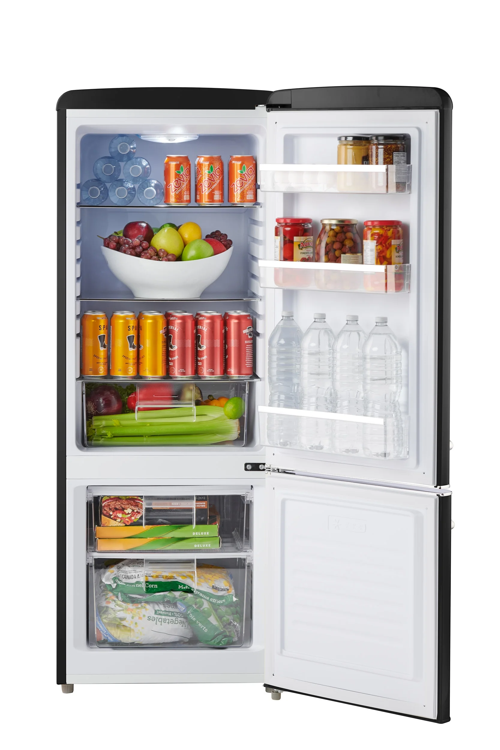 iio 7 cu. ft. Retro refrigerator with bottom freezer - Womvr