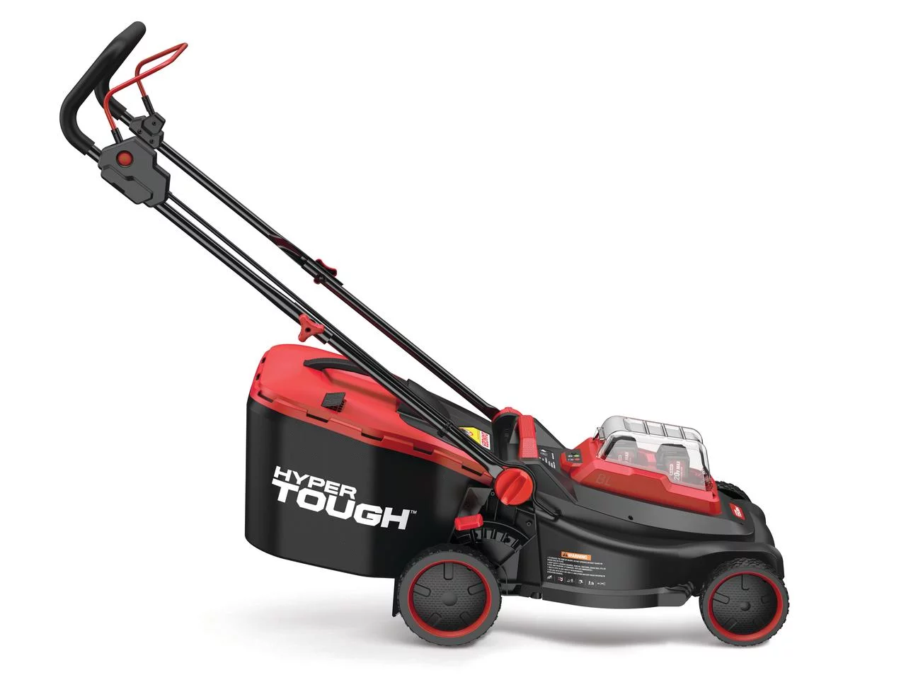 Hyper Tough 40V 18-inch Battery Powered Brushless Push Mower Kit, HT13-401-003-01 - Womvr