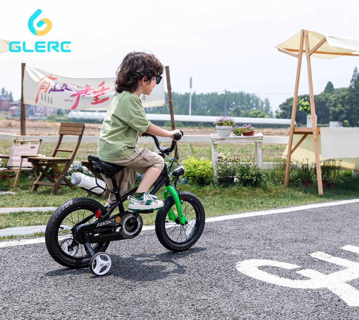 Glerc 12 inch Toddler and Kids Bike for 2-4 Years Old Boys & Girls, White - Womvr