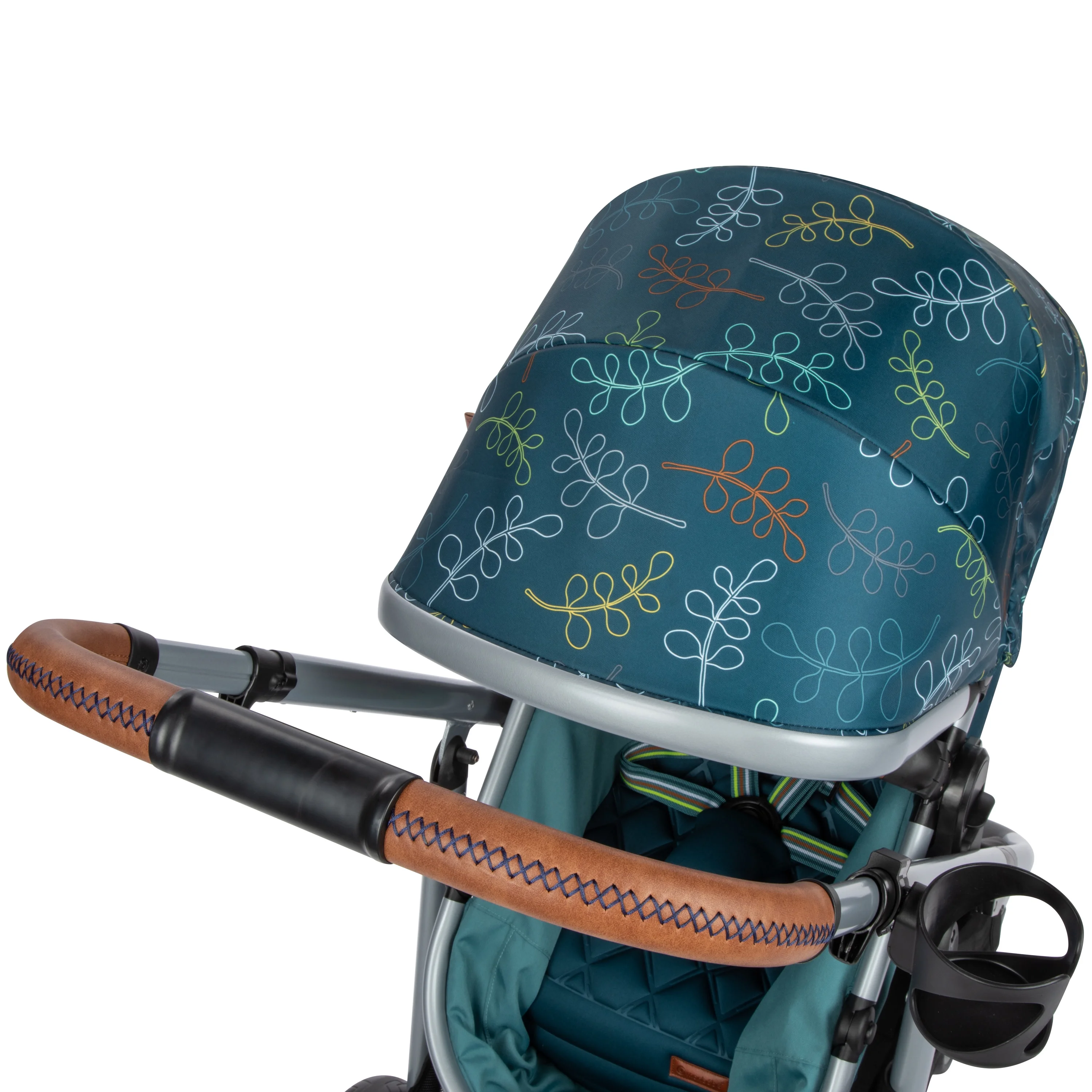 Monbebe Lynx 6 in 1 Modular Travel System Stroller and Infant Car Seat, Leaf - Womvr