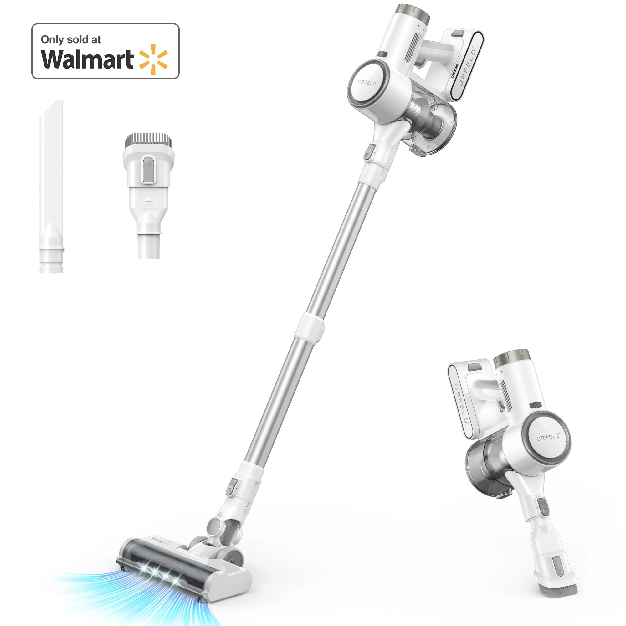 ORFELD V30 Cordless Vacuum Cleaner, 20000Pa Stick Vacuum 2 in 1, Up to 50 Mins Runtime for Home - Womvr
