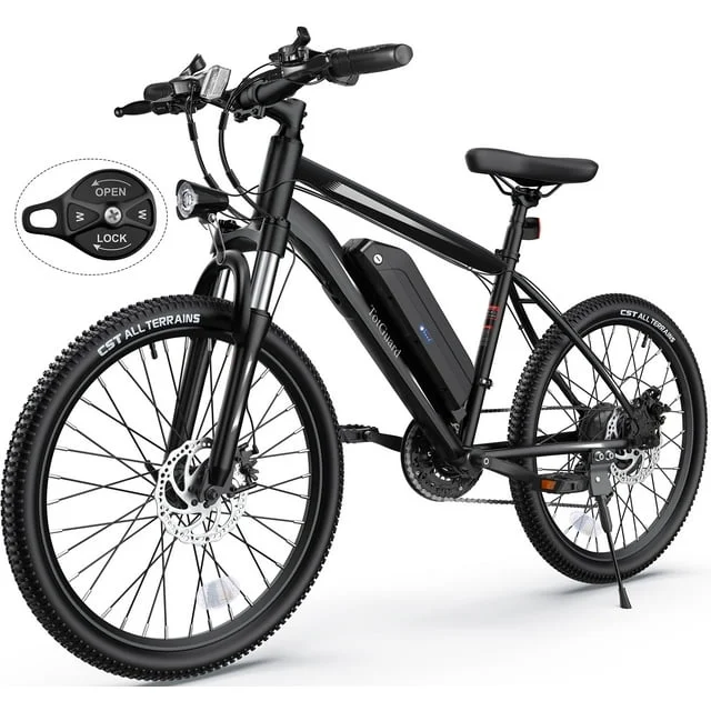 TotGuard Electric Bike, Electric Bike for Adults, 26