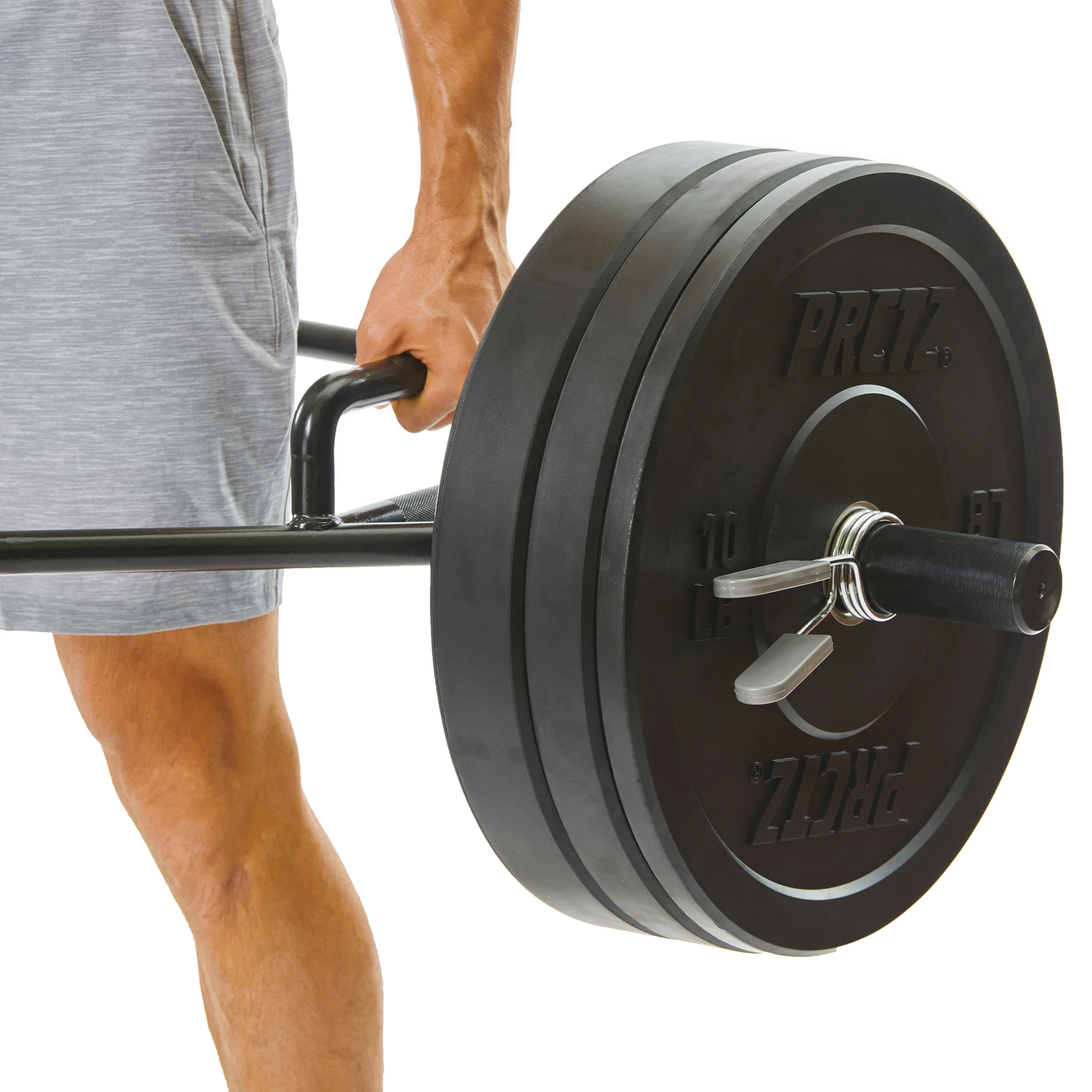 PRCTZ, Olympic 2-in Hex Weight Lifting Trap Bar, 1000-Pounds Capacity - Womvr