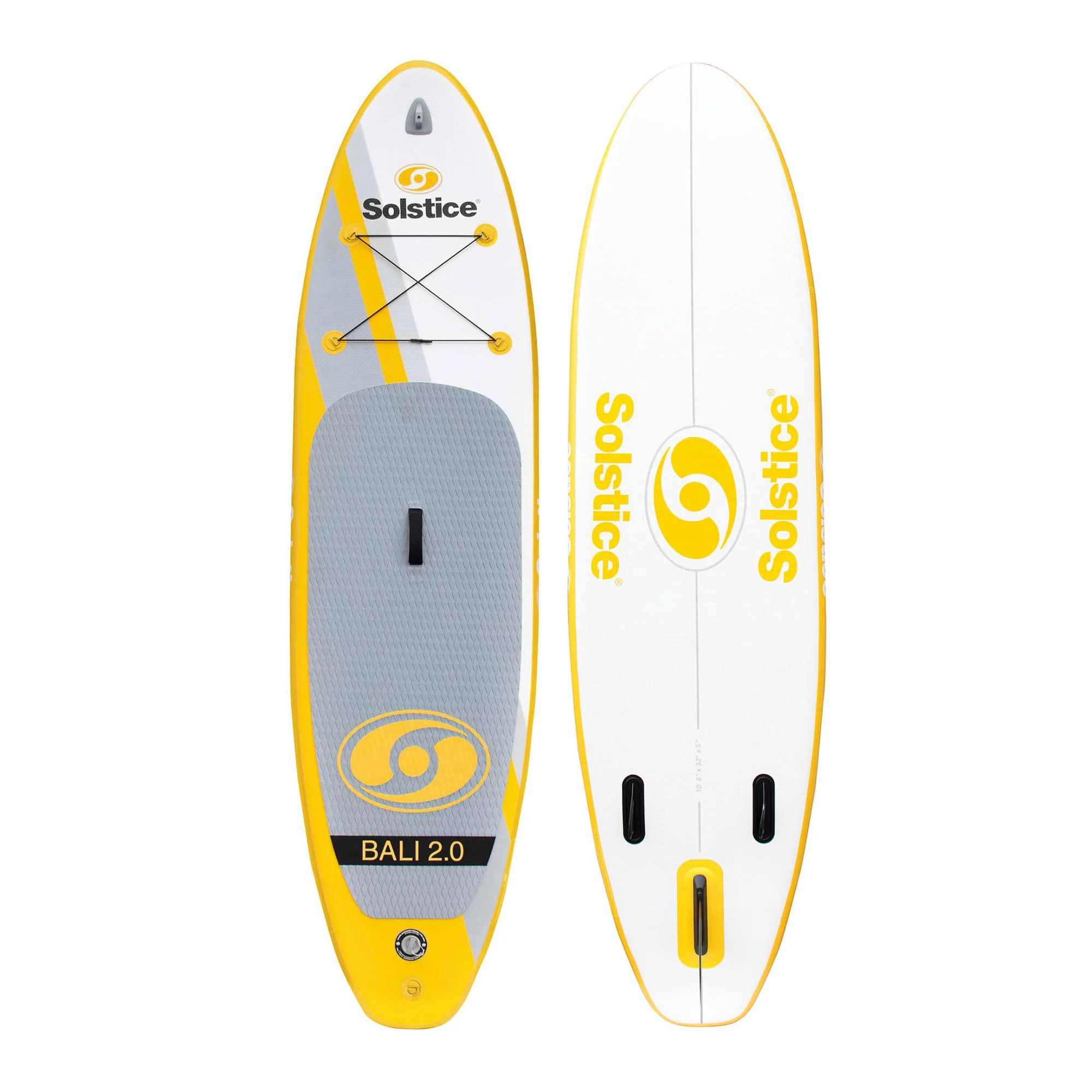 Solstice Bali 10.5 Foot Stand Up Inflatable Paddle Board Set w/Camera Mount - Womvr