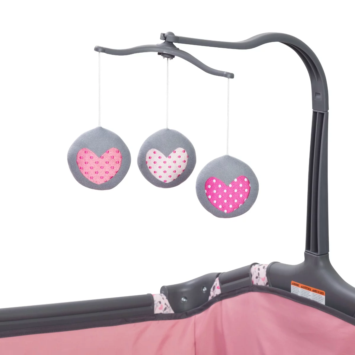 Baby Trend Portable Infant Trend-E Nursery Center Bassinet, Starlight Pink - Womvr