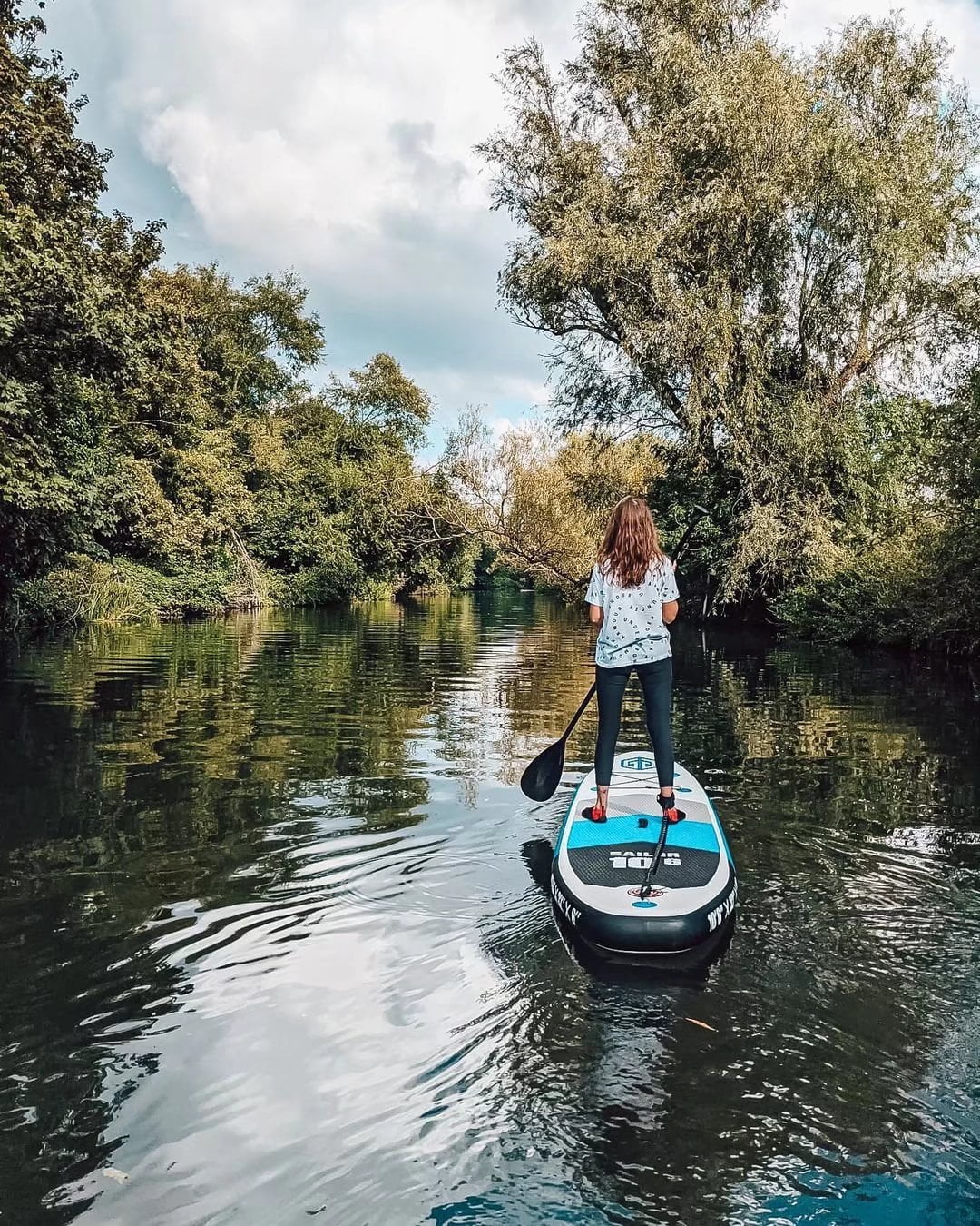 Goosehill Sailor Inflatable Stand Up High-quality Teal Paddle Board, lightweight, SUP Package, 10'6