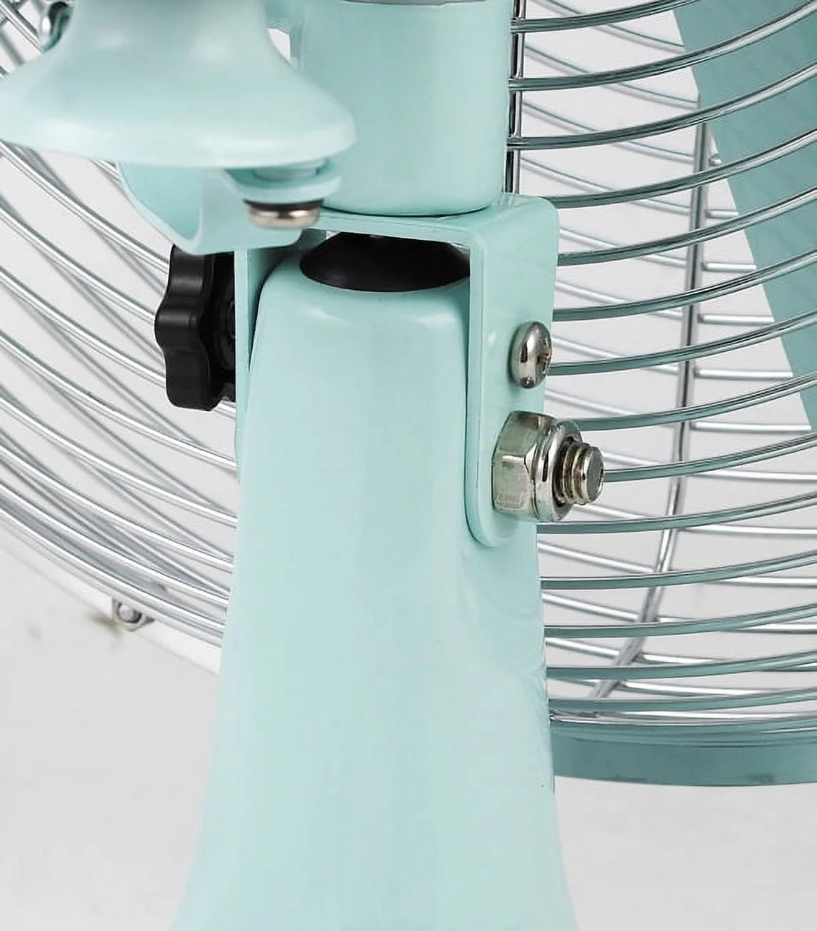 Better Homes & Gardens New 12 inch Retro 3-Speed Metal Tilted-Head Oscillation Table Fan Gold - Womvr