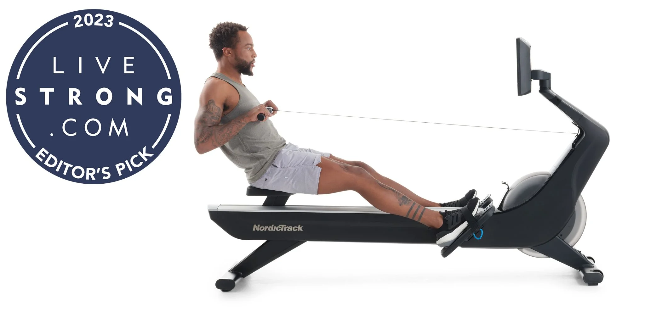 NordicTrack RW700; iFIT-enabled Rower with 10” Pivoting Touchscreen - Womvr