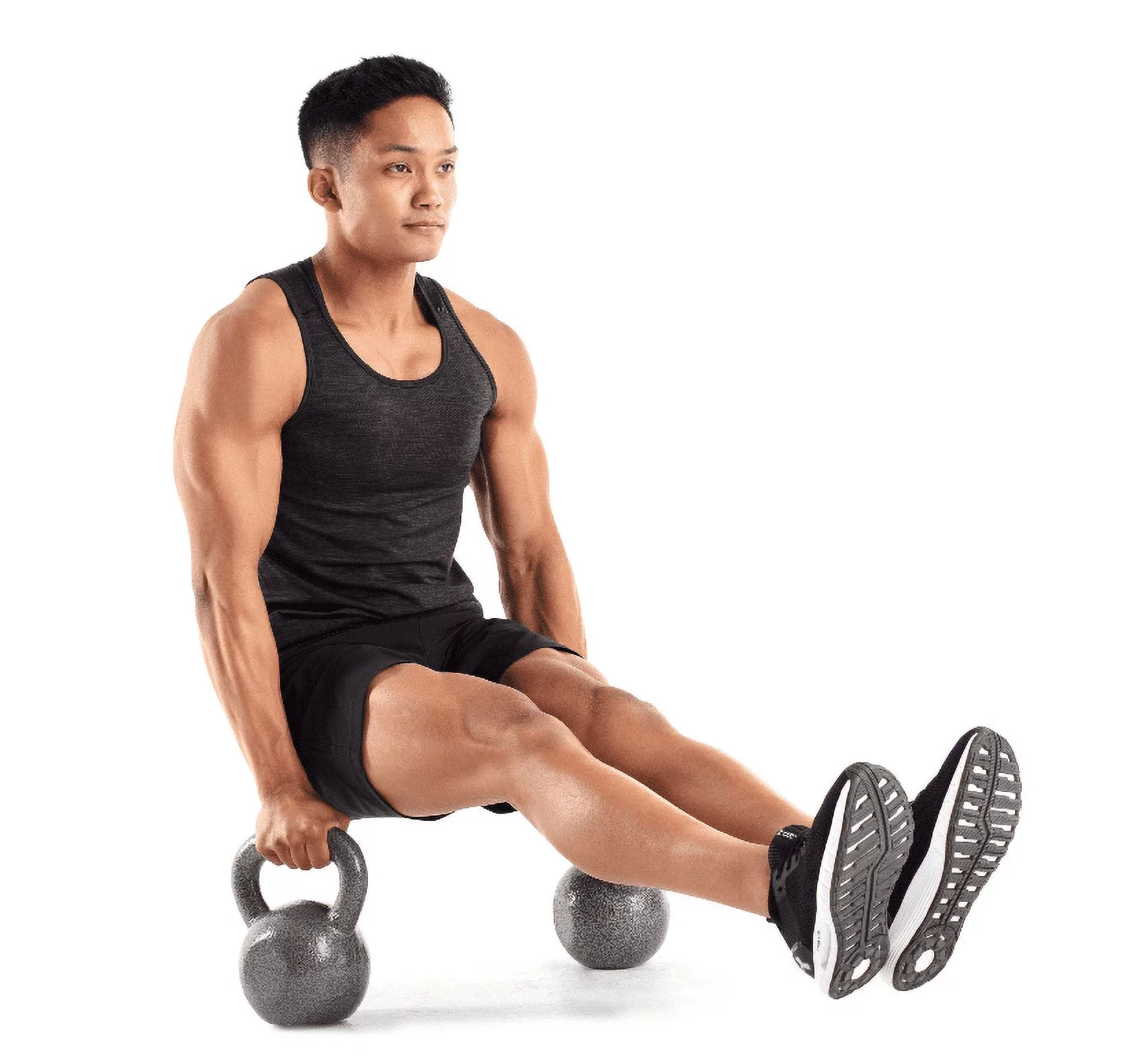 Weider, 30lb Cast Iron Hammertone Finish Kettlebell, Single - Womvr