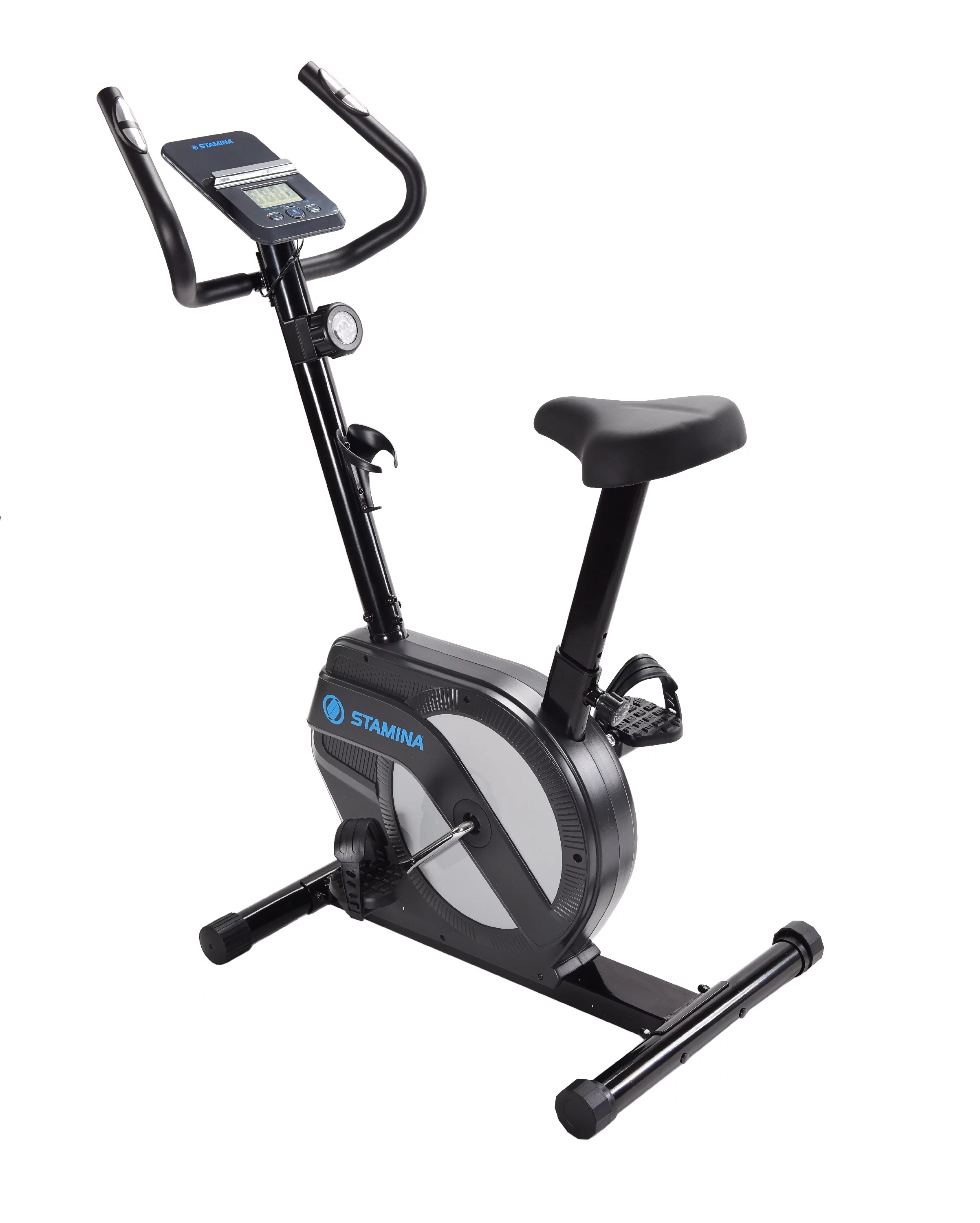 Stamina Upright Exercise Bike 1308, 8 Levels Magnetic Resistance, 300 lb. Weight Limit - Womvr