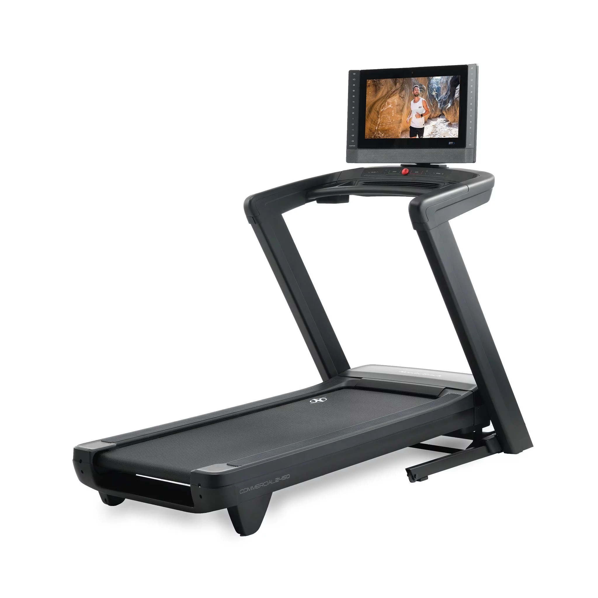 NordicTrack Commercial Series 2450; iFIT-enabled Treadmill for Running and Walking with 22” Pivoting Touchscreen and SpaceSaver Design - Womvr
