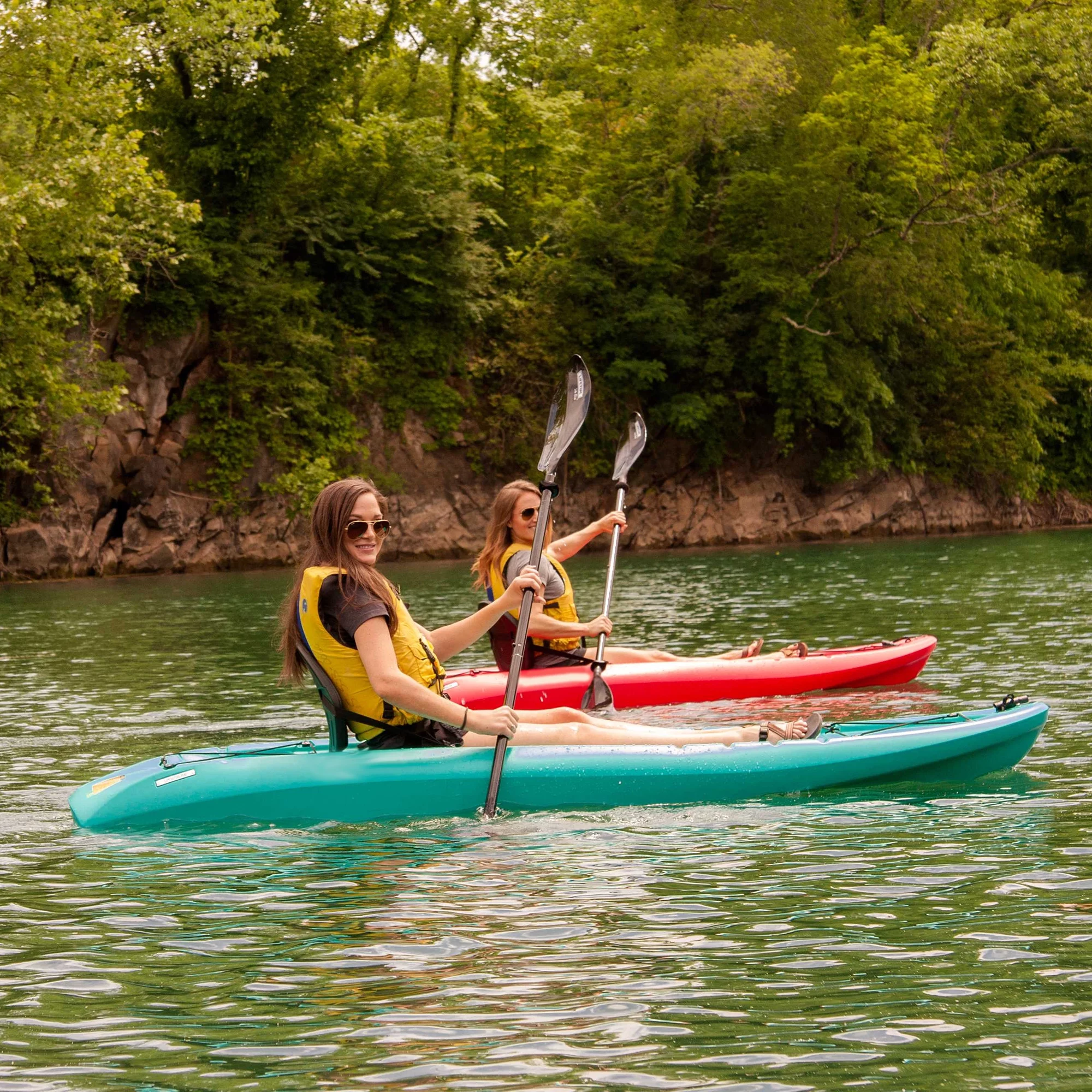 Lifetime Hydros 101 inch Sit-on-Top Kayak, Glacier Blue (90594) - Womvr