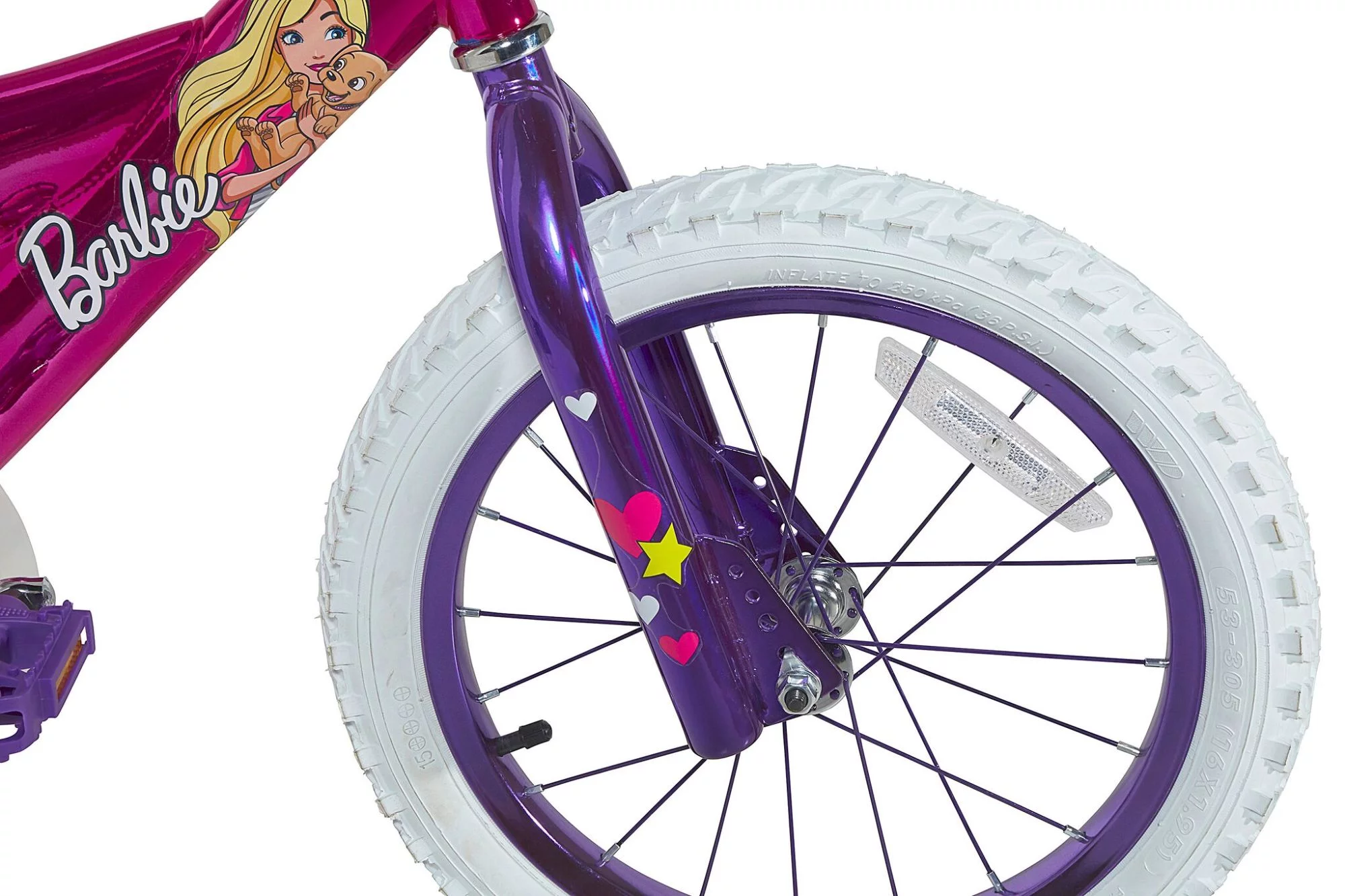Dynacraft Barbie 16-inch  BMX Bike for Age 5-7 Years - Womvr