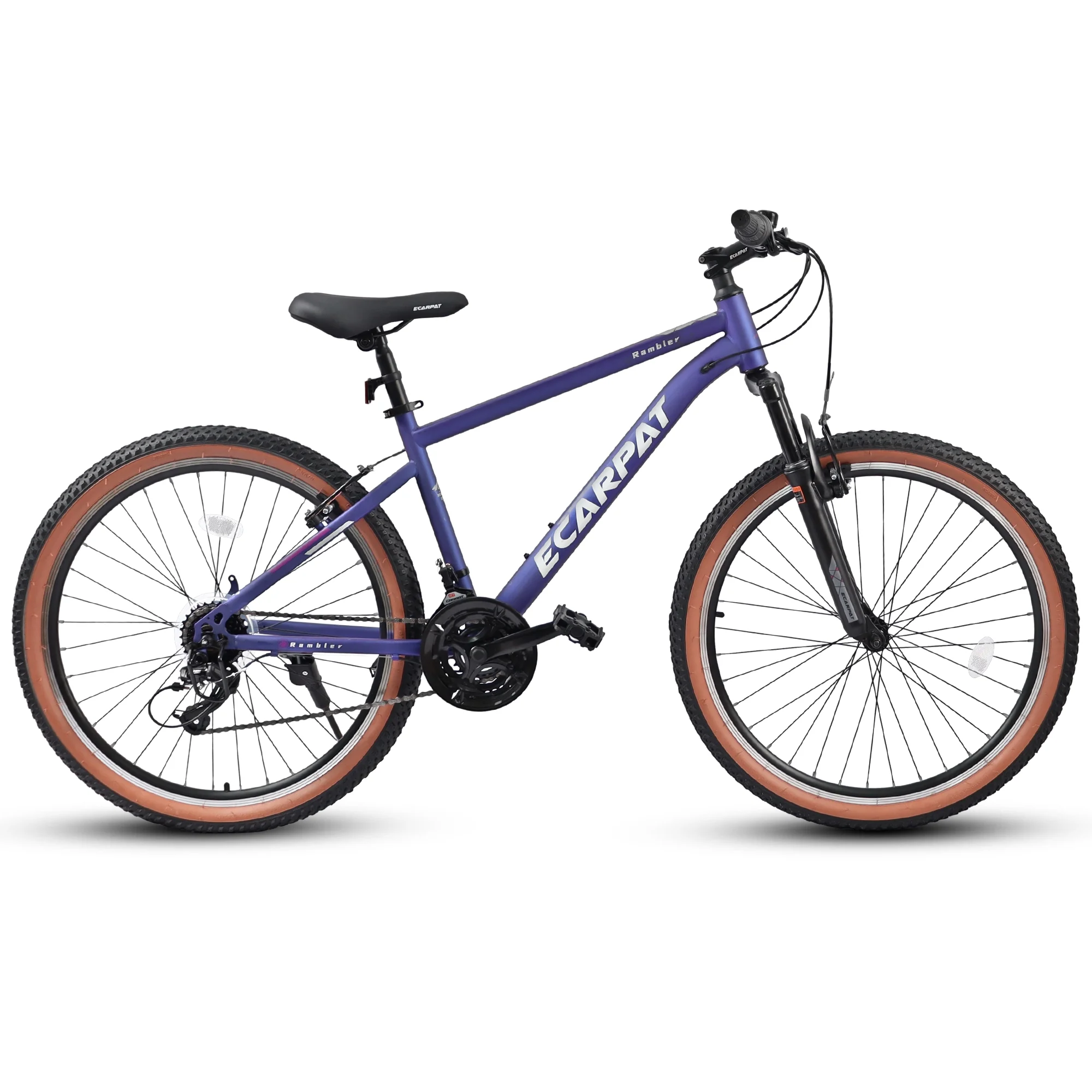 Ecarpat 24 Inch Mountain Bike, Youth Adult Womens Bicycles Shimano 21-Speed, 24 Inch Wheels 15