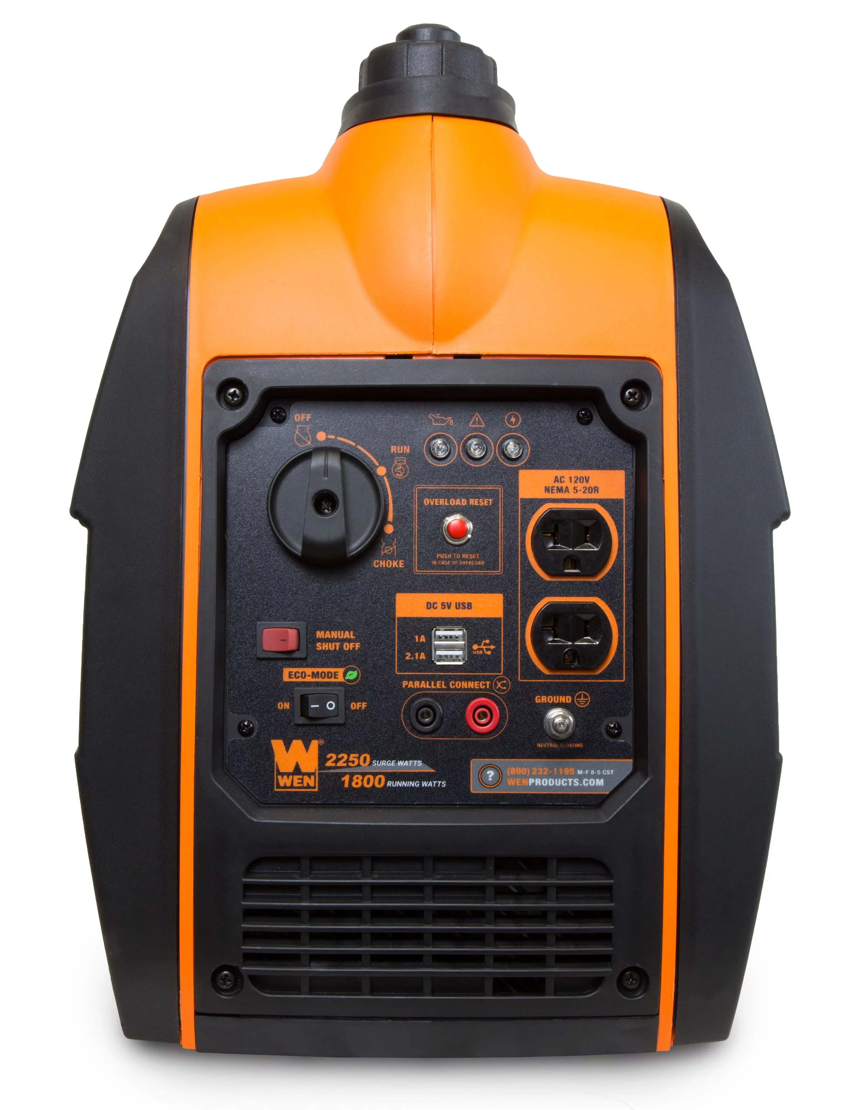 WEN Super Quiet 2250-Watt Portable Inverter Generator with Fuel Shut-off - Womvr