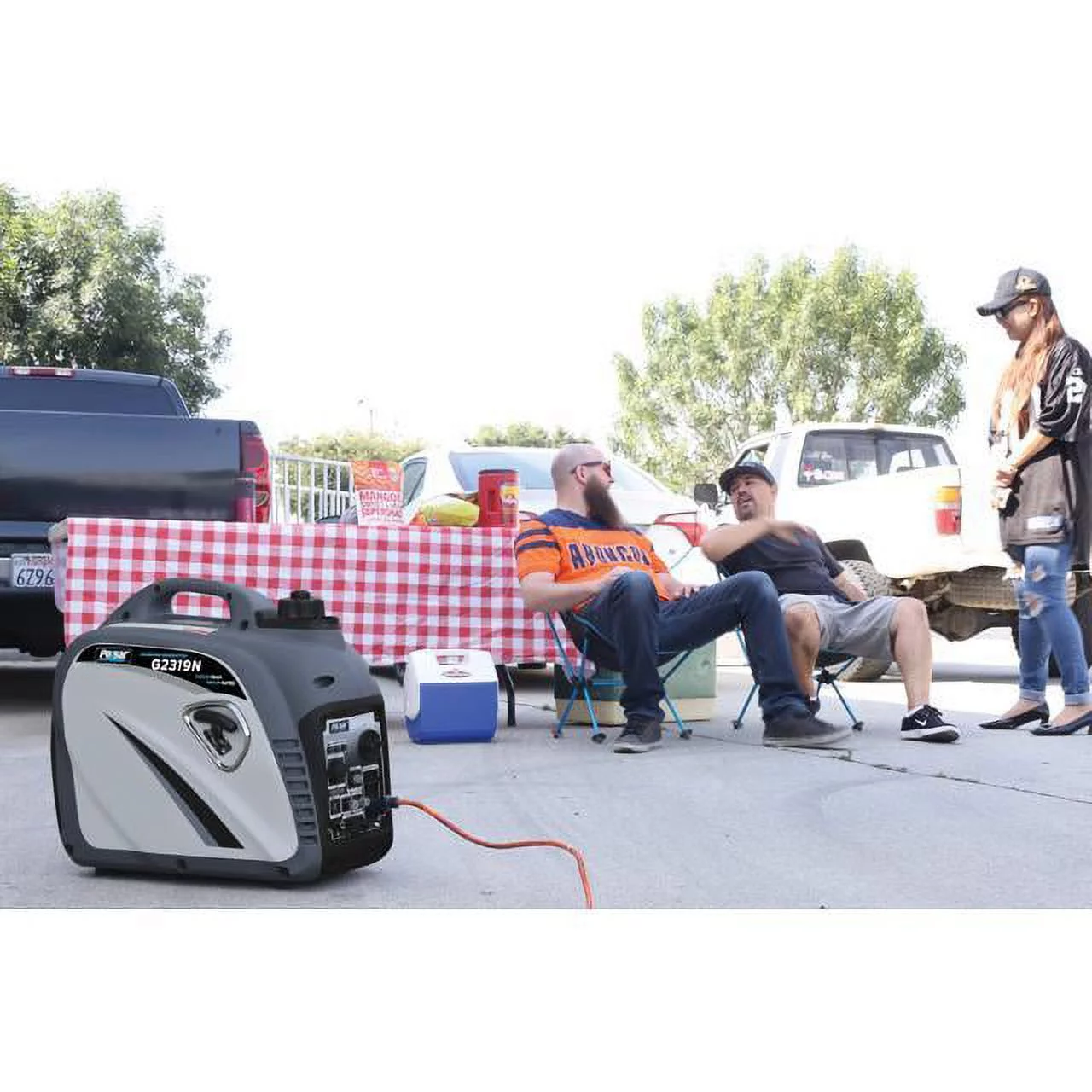 Pulsar 2300 Peak Watt Digital Inverter Generator With 80cc OHV Engine G2319N - Womvr