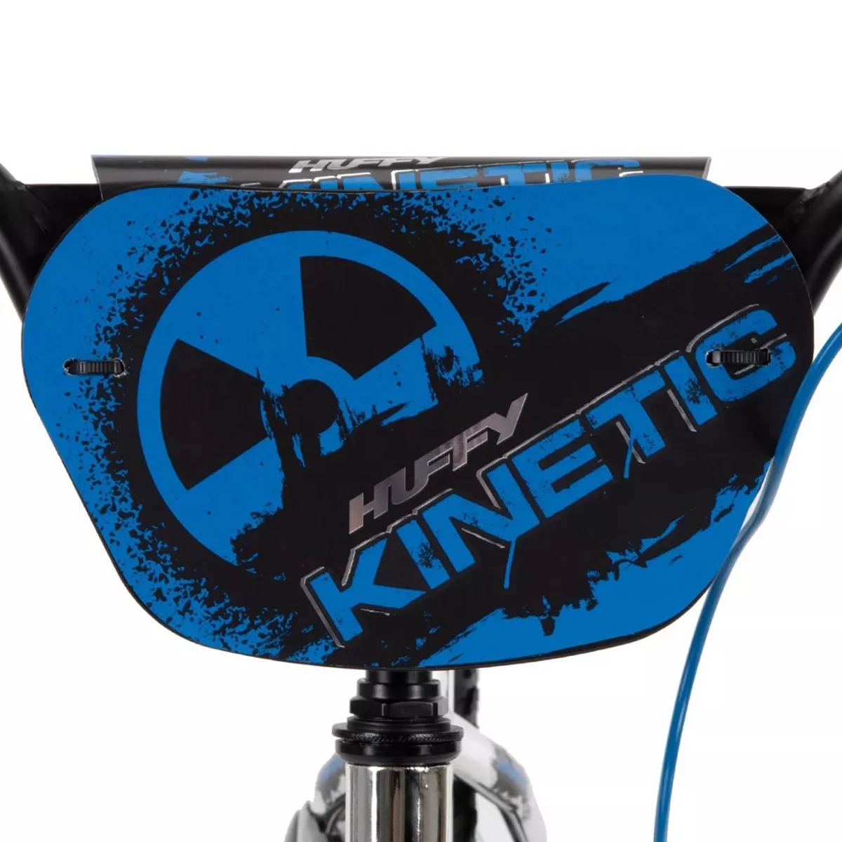 Huffy Kinetic 16-inch Boys' Bike, Silver/Blue - Womvr