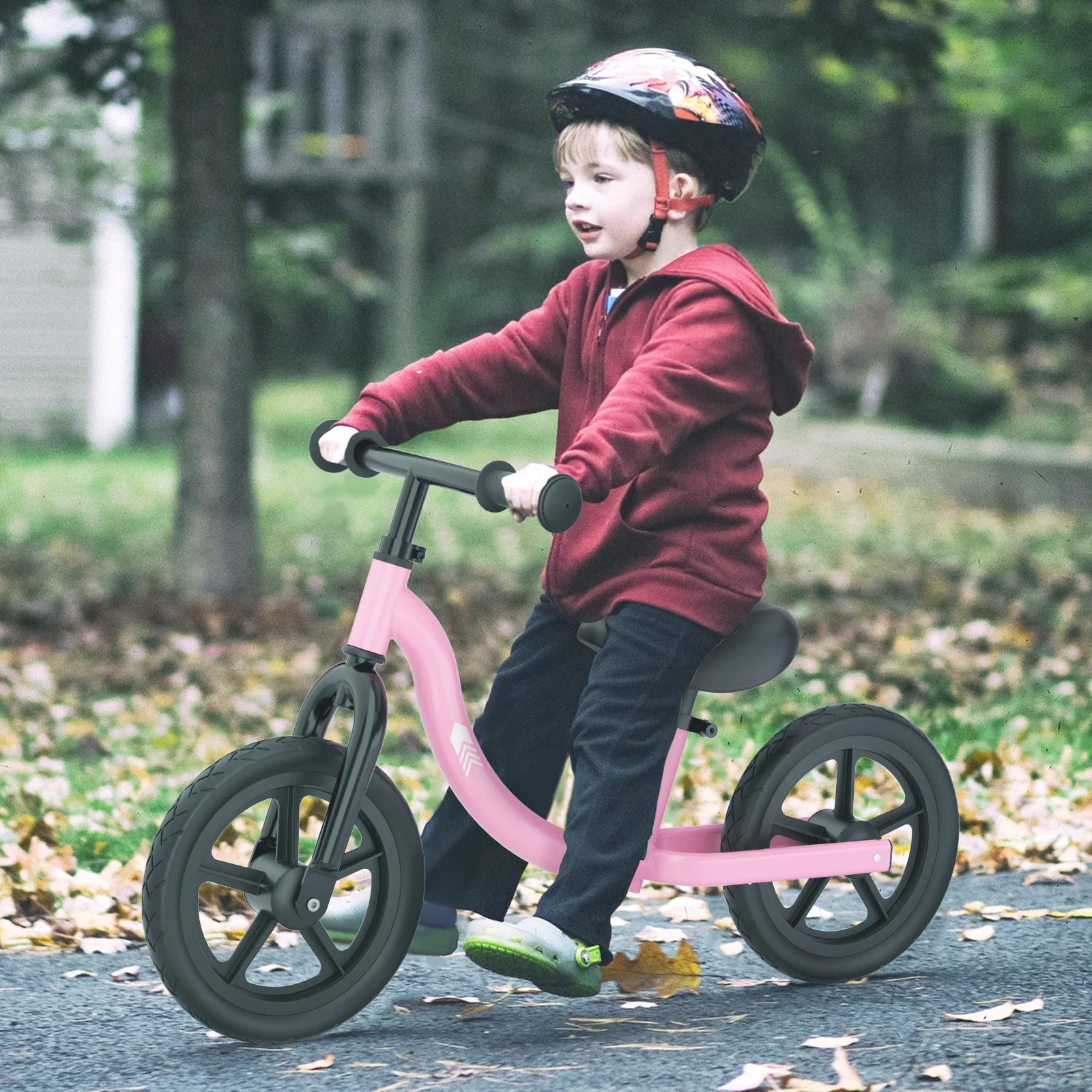 KORIMEFA Toddler Balance Bike - Lightweight Toddler Bike for 2, 3, 4, 5 Year Old Boys and Girls - No Pedal Bikes for Kids with Adjustable Handlebar and seat - Aluminium, EVA Tires - Training Bike - Womvr
