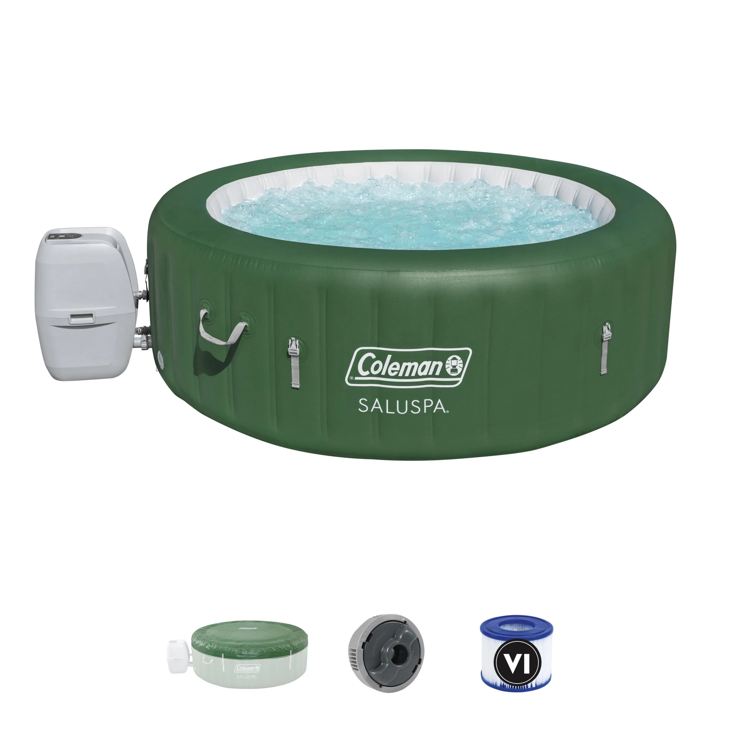 Coleman SaluSpa 6 Person Inflatable Hot Tub - Womvr