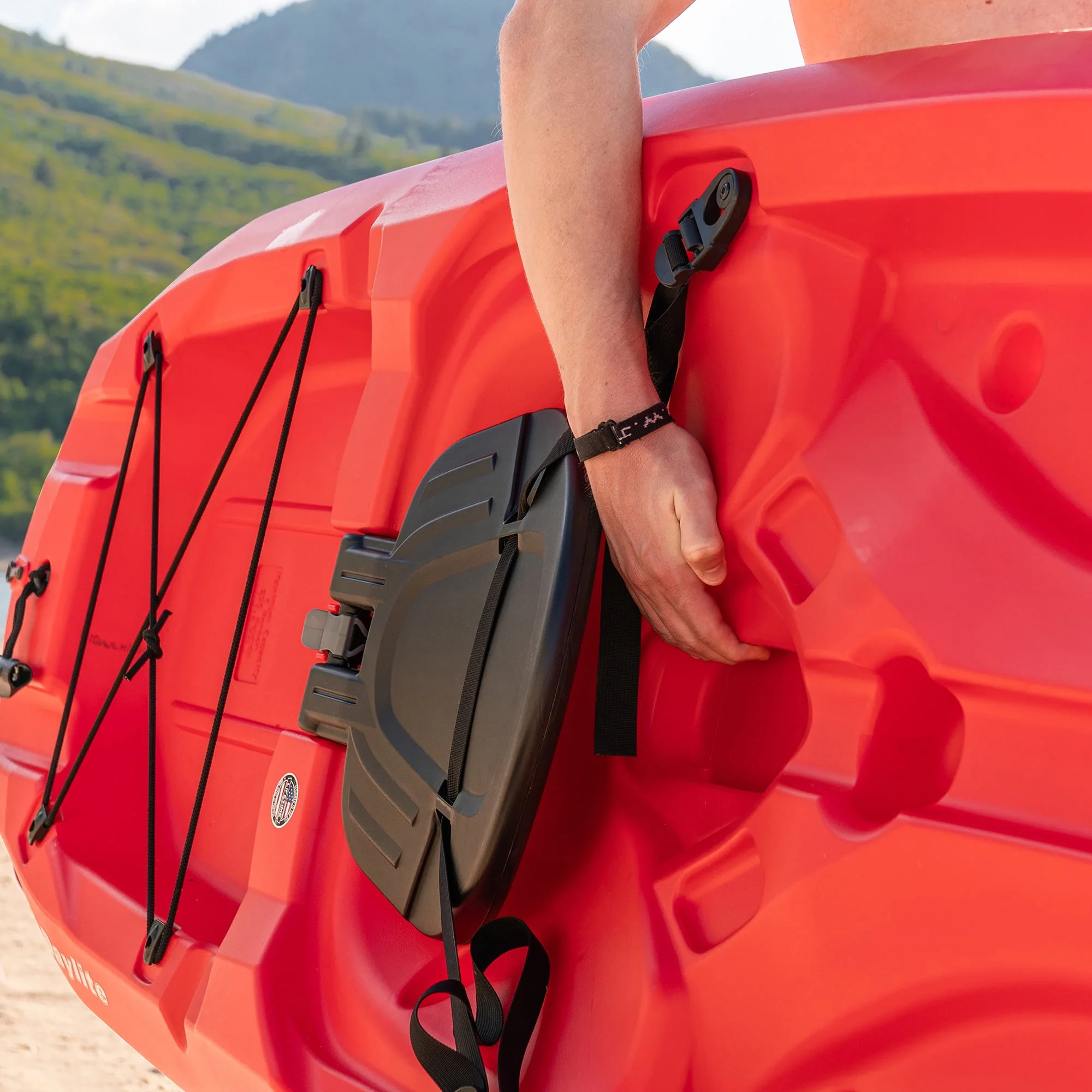 Lifetime Daylite 8 ft Sit-on-Top Kayak, Red (90775) - Womvr