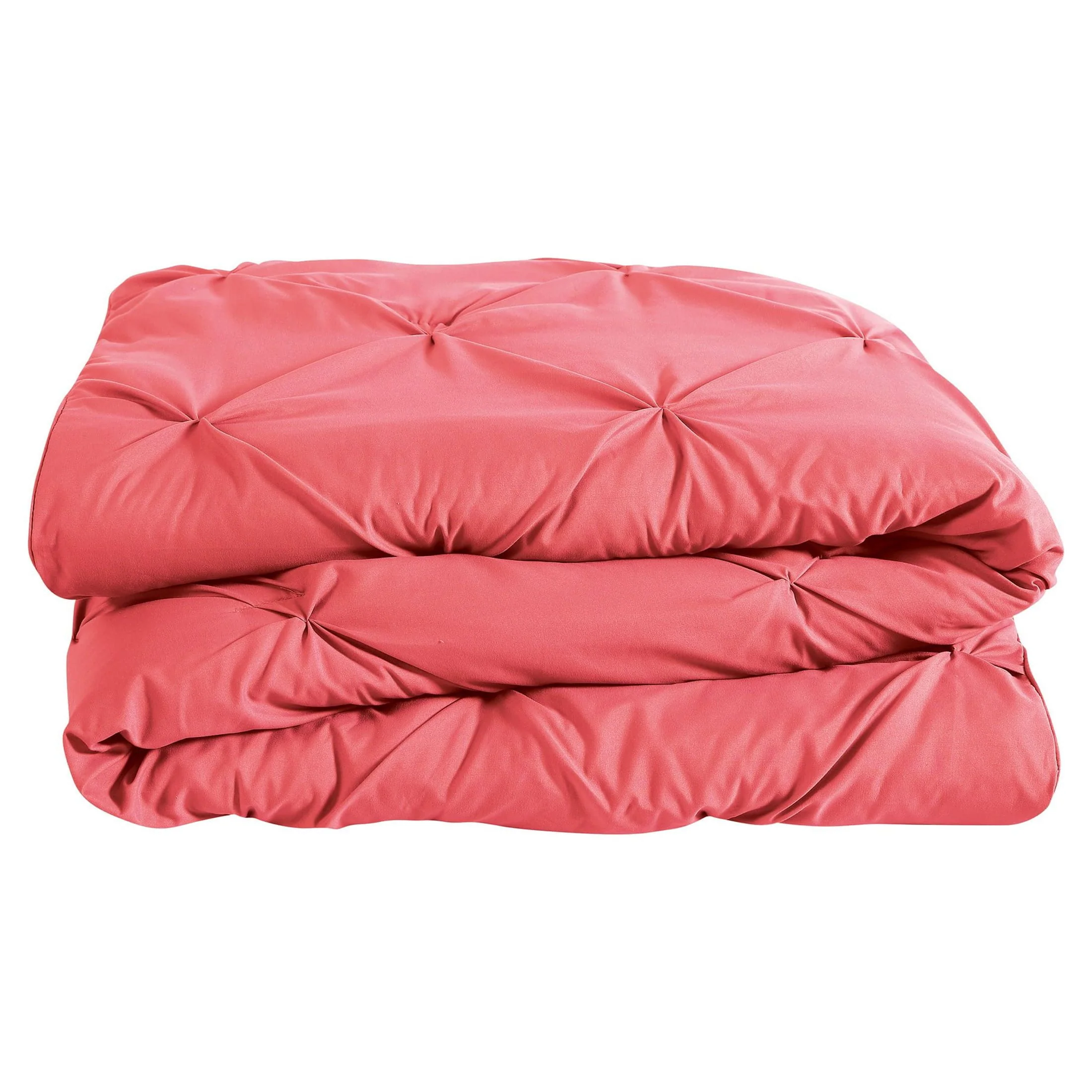 VCNY Home Carmen 4-Piece Navy Solid Pintuck Comforter Set, Queen - Womvr