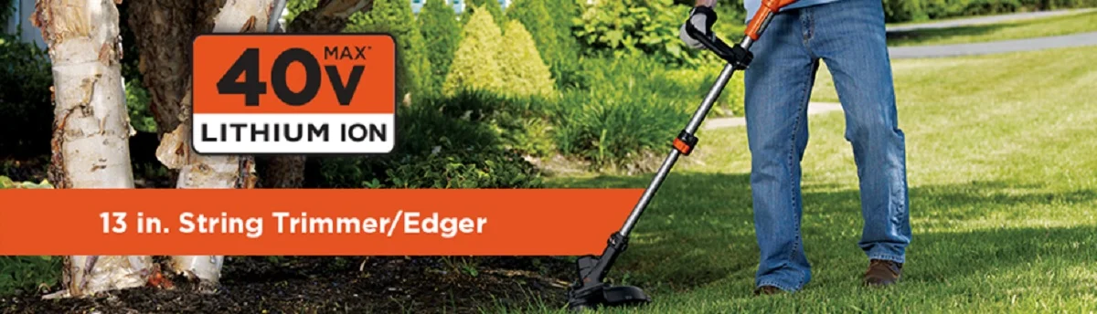 BLACK+DECKER LST136 40V MAX* Lithium High Performance String Trimmer with Power Command - Womvr