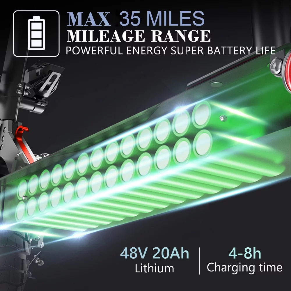 Electric Scooter 28 mph & 25 Miles 700W Kick Scooter, 10