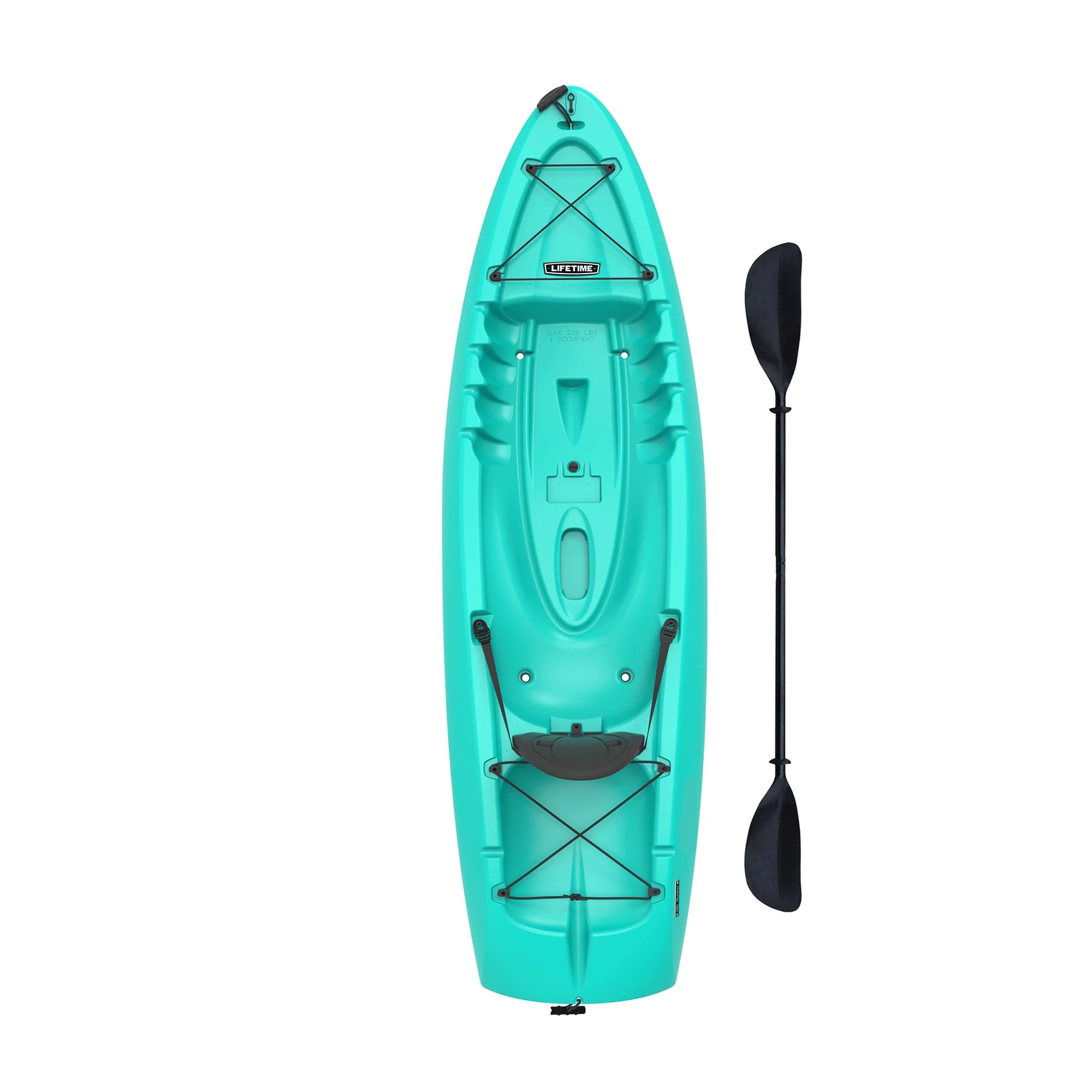 Lifetime Hydros 101 inch Sit-on-Top Kayak, Glacier Blue (90594) - Womvr