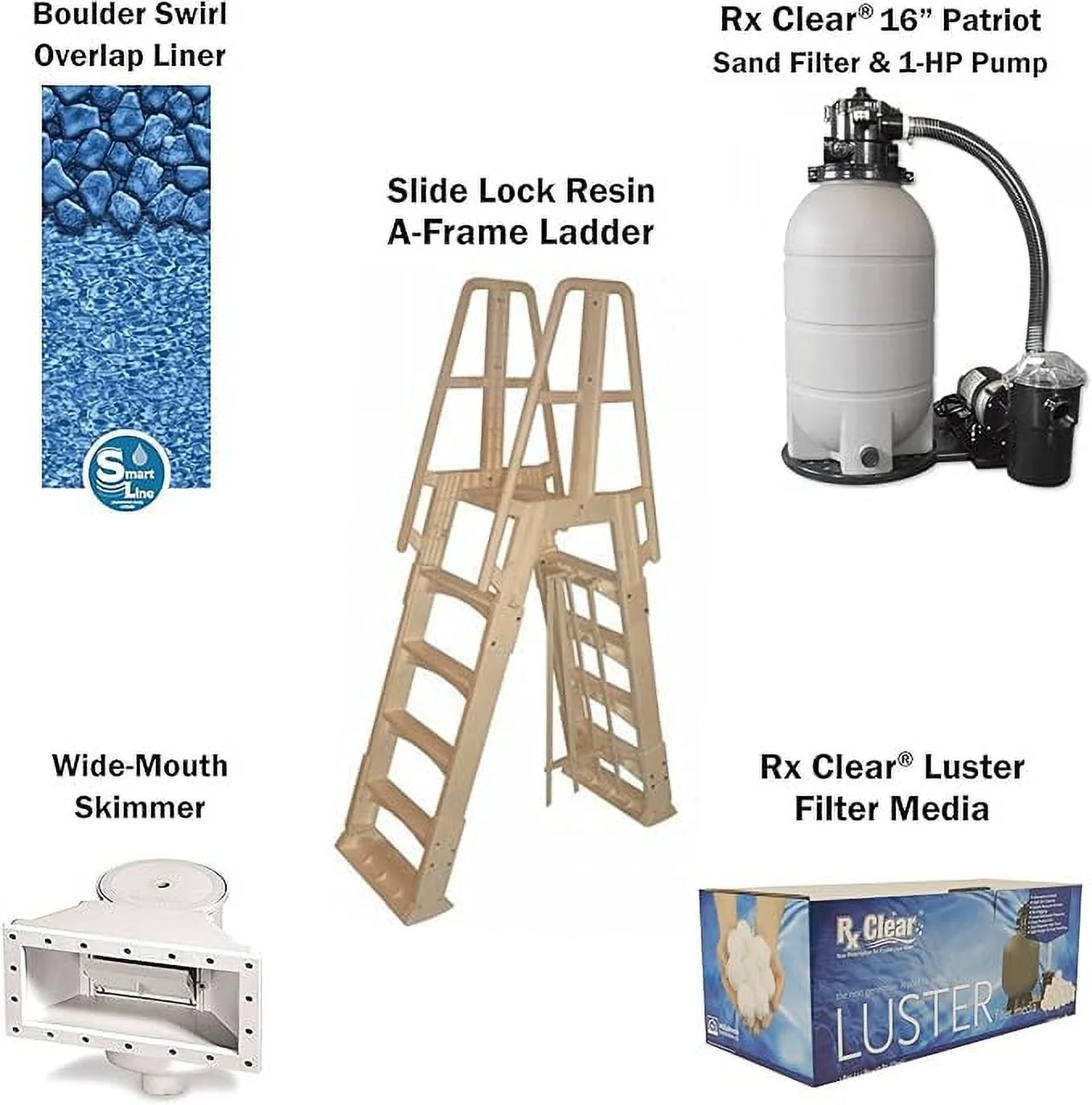 Lake Effect Pools 15' x 30' Oval 48