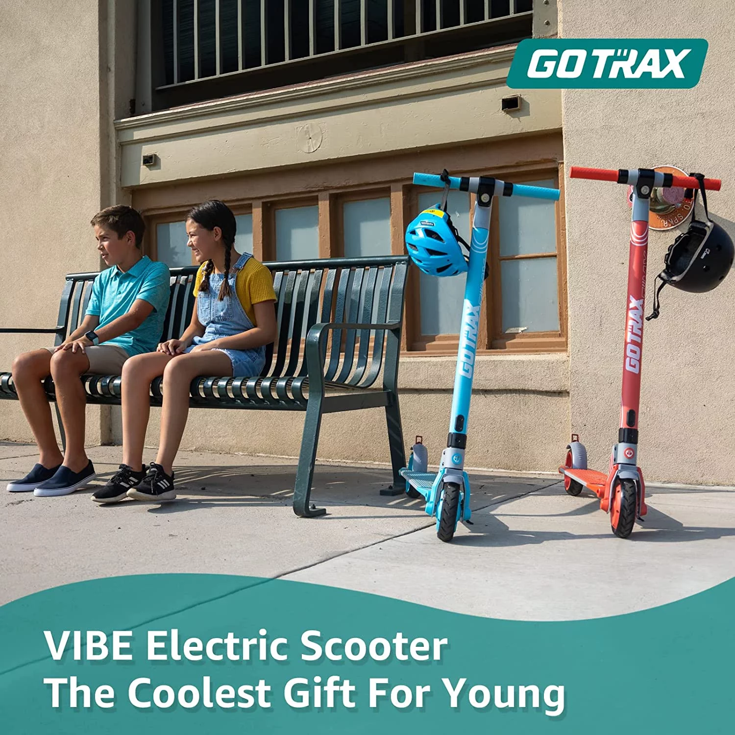GOTRAX Vibe Electric Scooter for Kids Teens 8-15, 250W 6.5