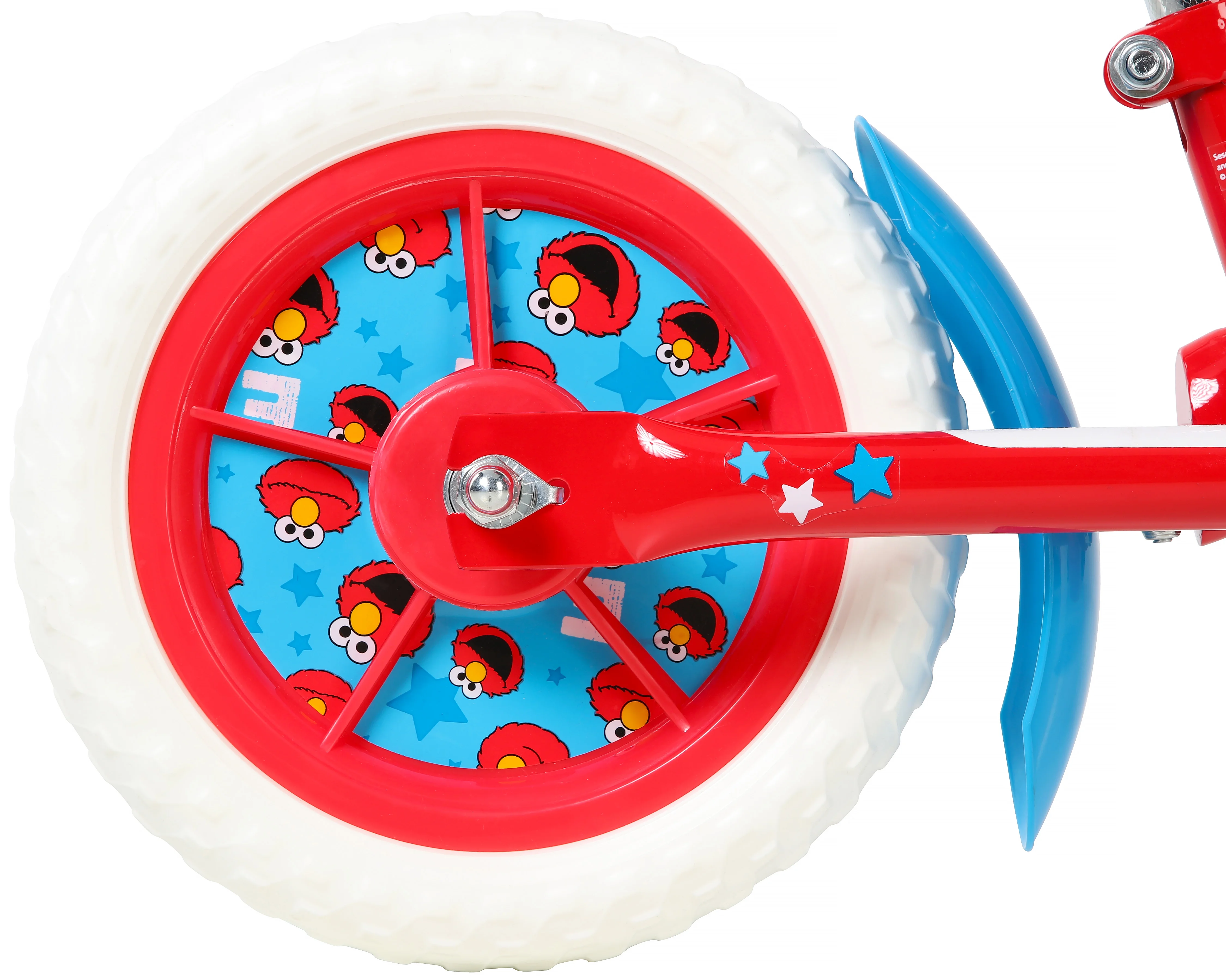 Dynacraft Sesame Street Elmo 10-Inch Unisex Balance Bike for Age 2-5 Years - Womvr