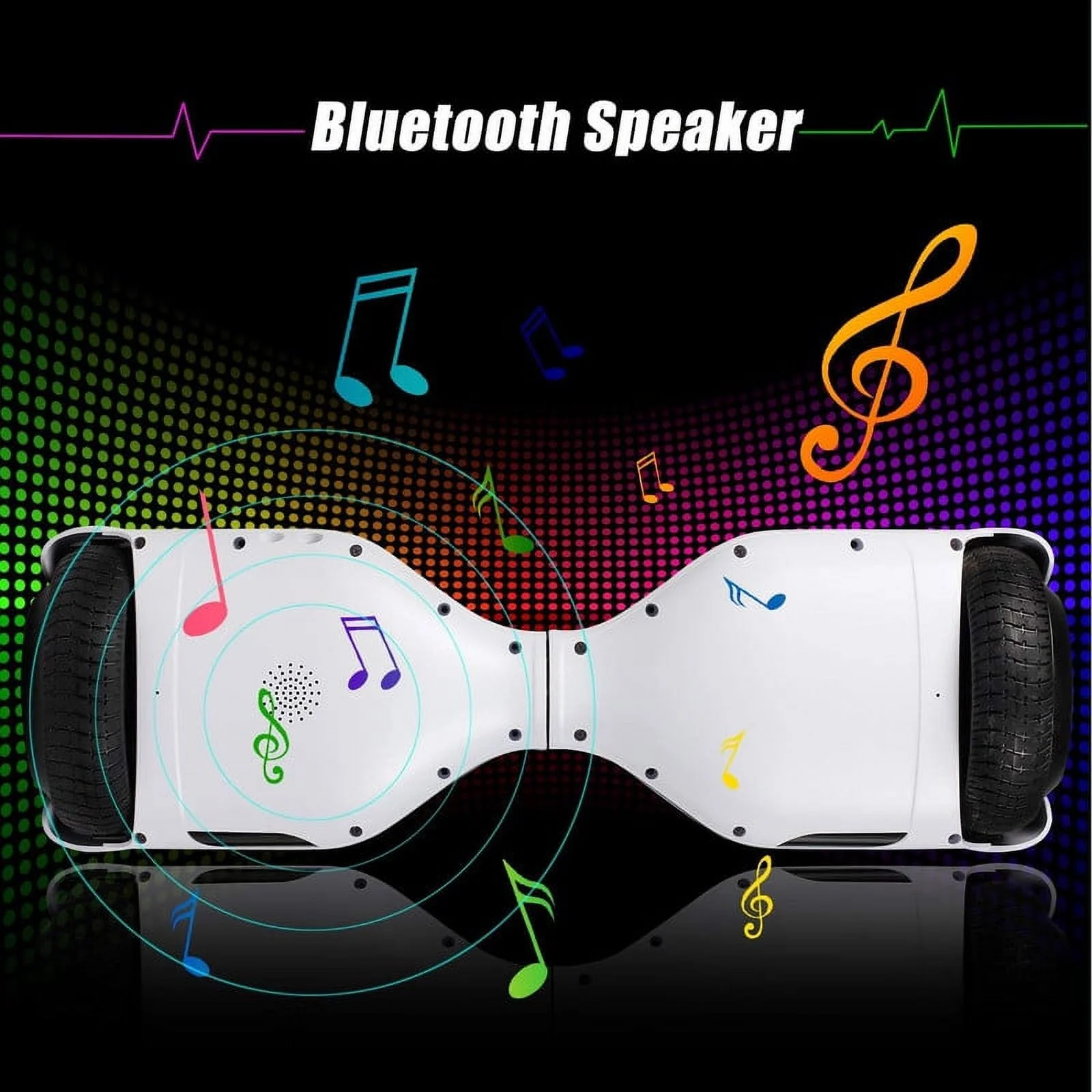 Hoverboard with Bluetooth and LED Lights 6.5