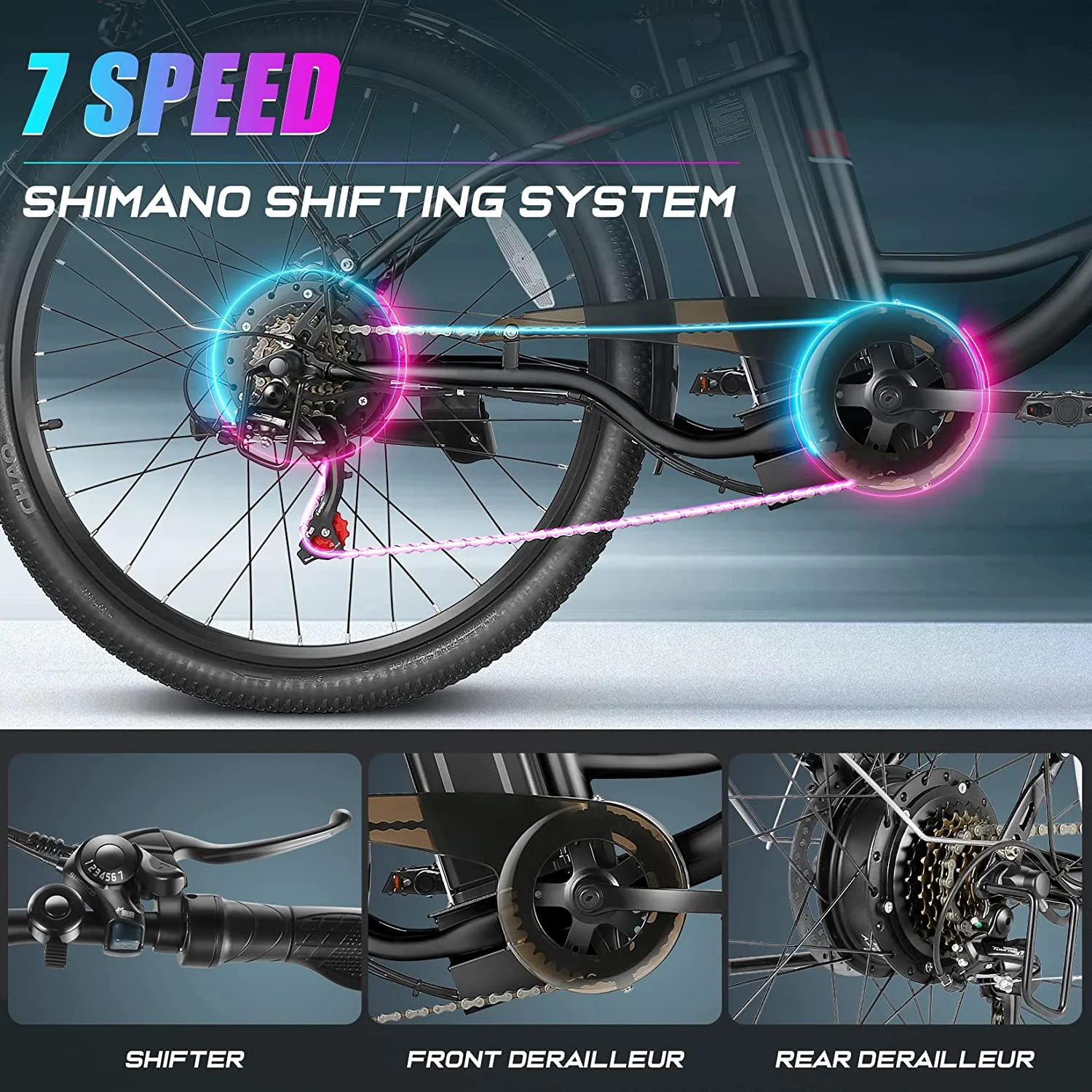 Vivi Electric Bike 26