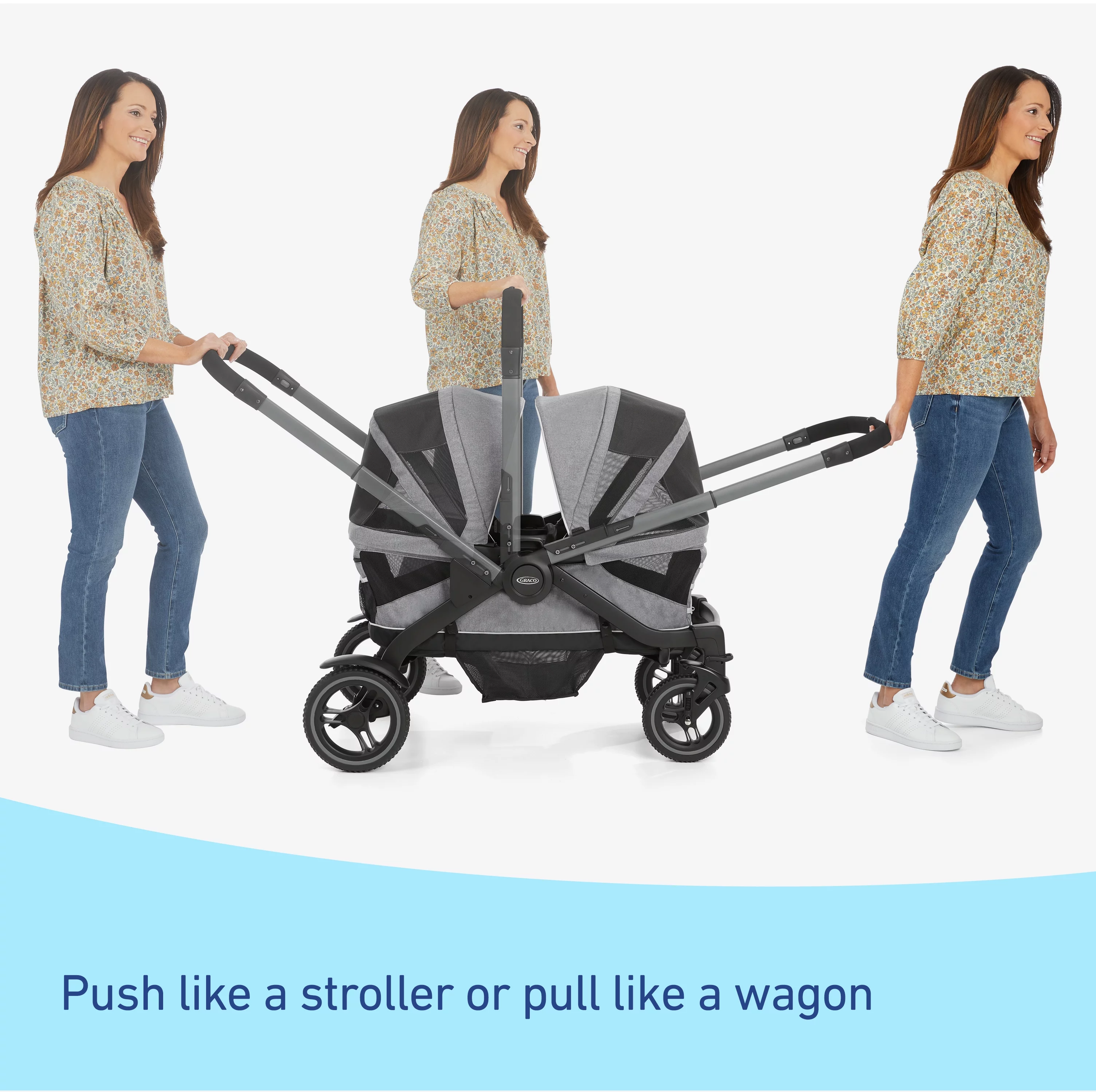 Graco Modes Adventure Wagon Stroller, Teton, 30.5 lbs - Womvr