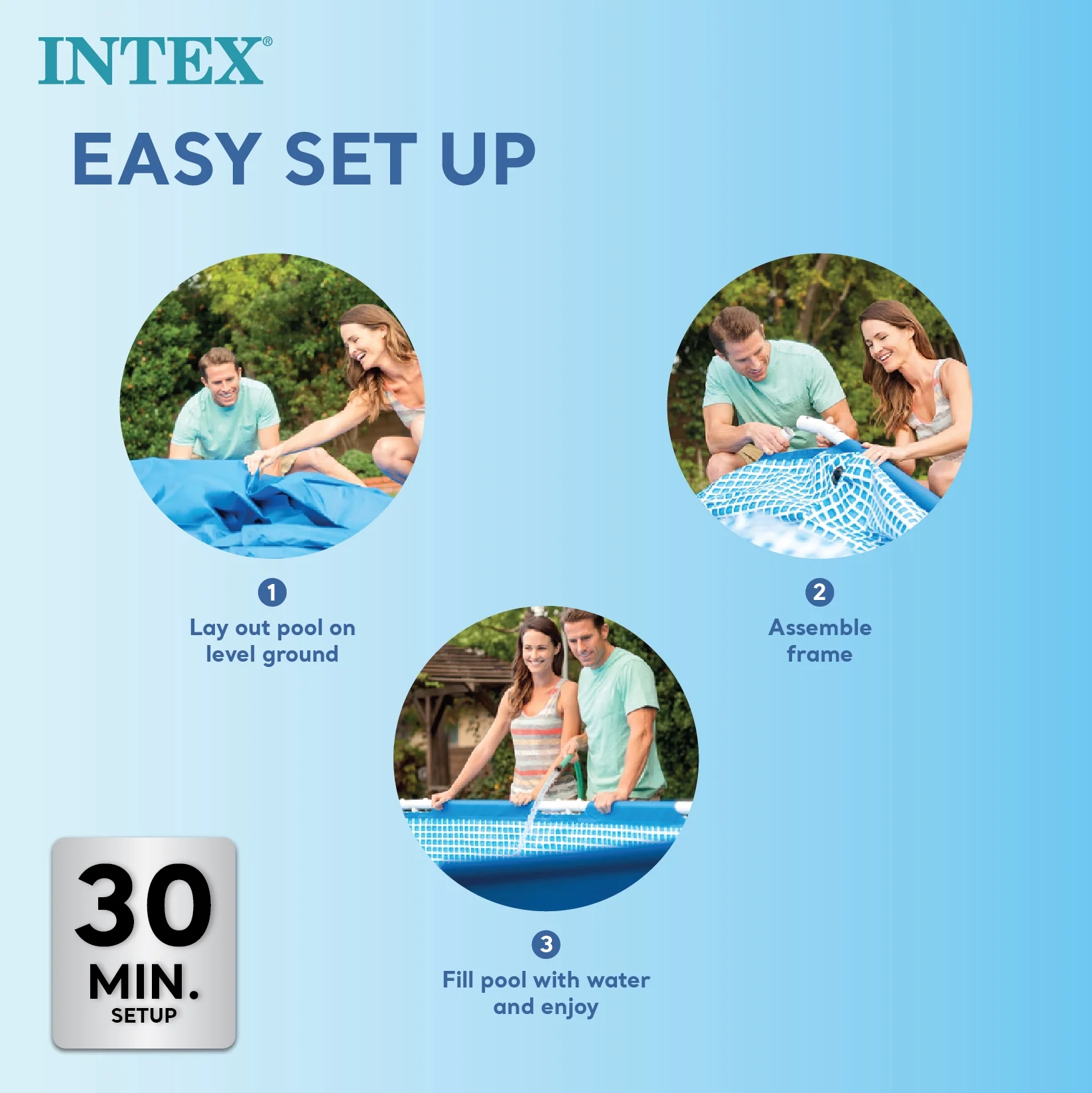 Intex 14.75' x 33